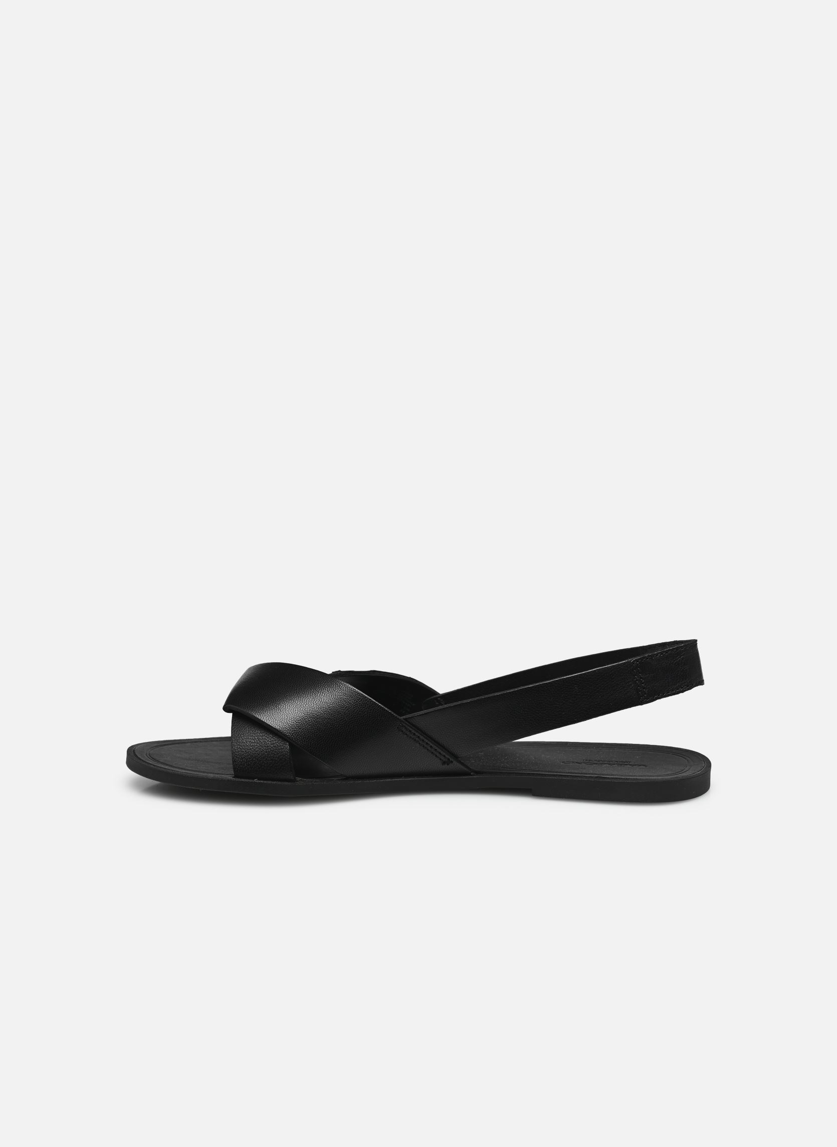 Sandales plates TIA 2.0 5531-001 femme noir Vagabond Shoemakers Sandales plates TIA 2.0 5531-001 femme noir Black