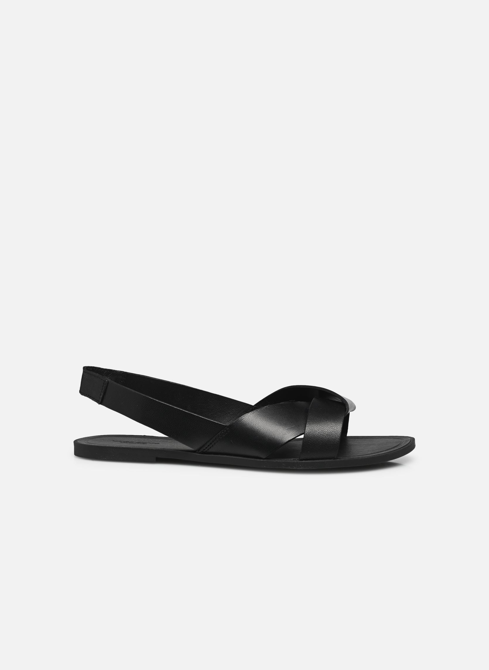 Sandales plates TIA 2.0 5531-001 femme noir Vagabond Shoemakers Sandales plates TIA 2.0 5531-001 femme noir Black