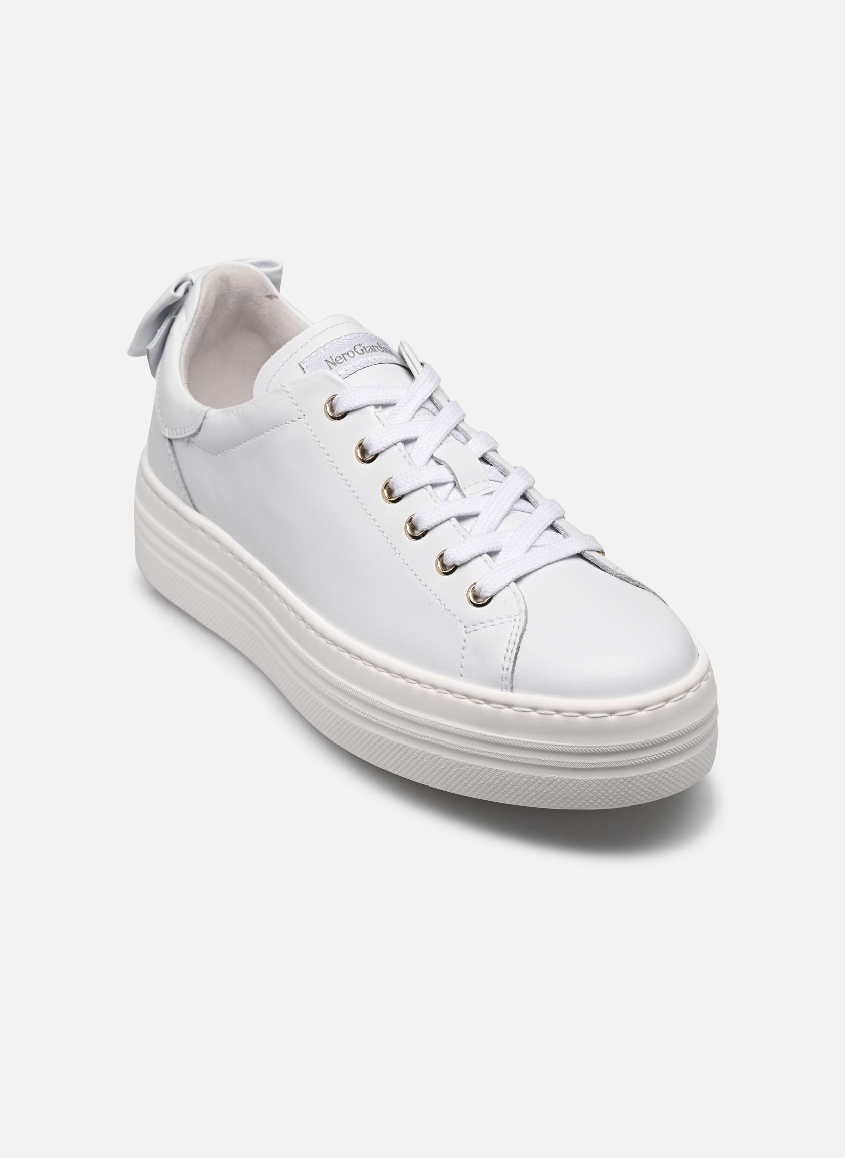 Baskets basses E306521D femme blanc NeroGiardini Baskets basses E306521D femme blanc 707