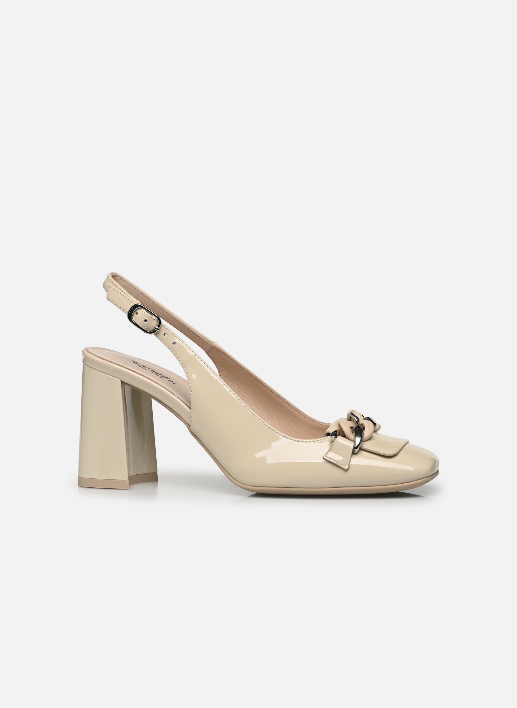 Pumps mit Riemchen E409490D damen beige NeroGiardini Pumps mit Riemchen E409490D damen beige 711