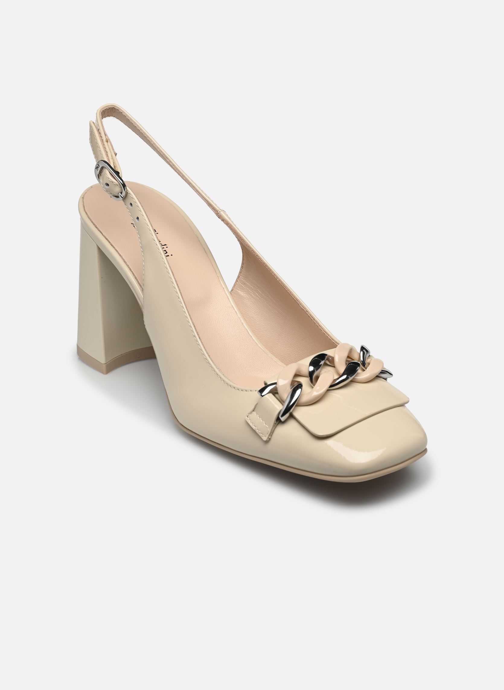 Pumps mit Riemchen E409490D damen beige NeroGiardini Pumps mit Riemchen E409490D damen beige 711