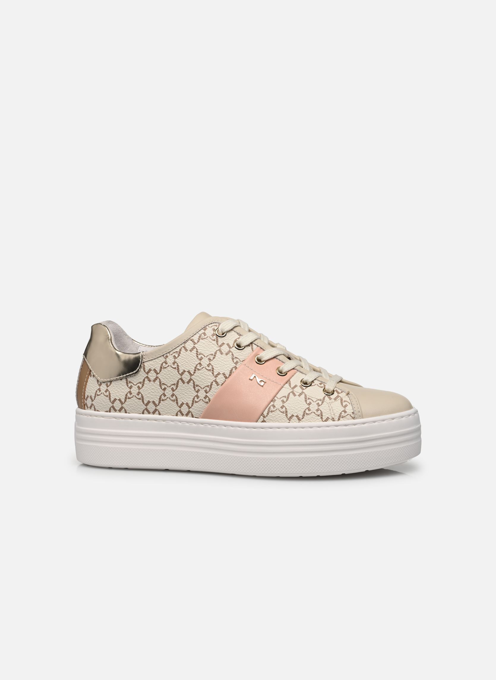 Niedrige Sneaker E409956D damen beige NeroGiardini Niedrige Sneaker E409956D damen beige 710