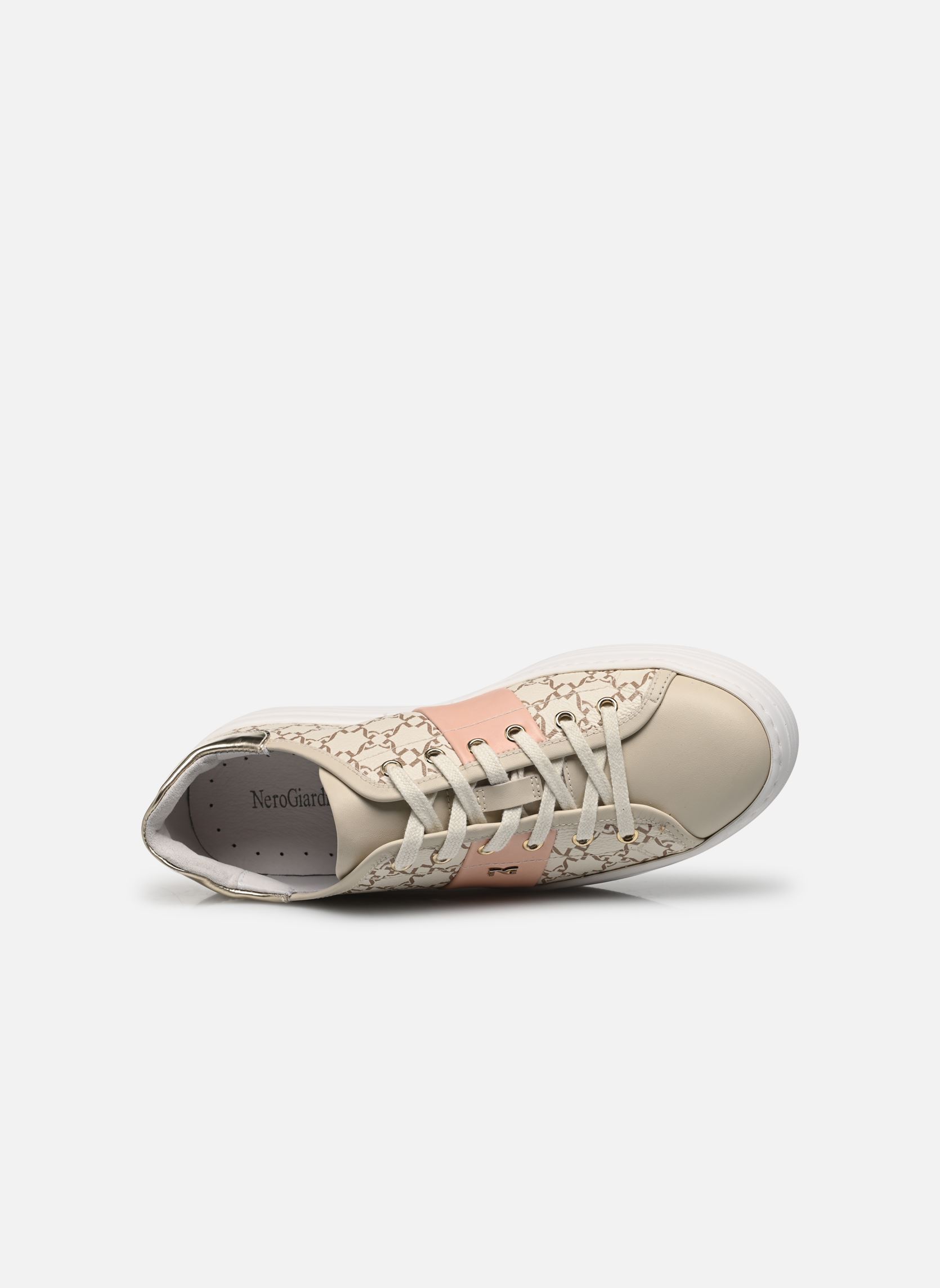Niedrige Sneaker E409956D damen beige NeroGiardini Niedrige Sneaker E409956D damen beige 710