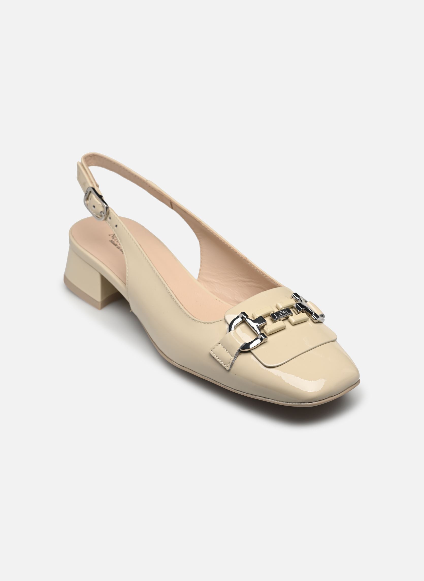 Zapatos de tacón con correas E512331D mujer beige NeroGiardini Zapatos de tacón con correas E512331D mujer beige 711
