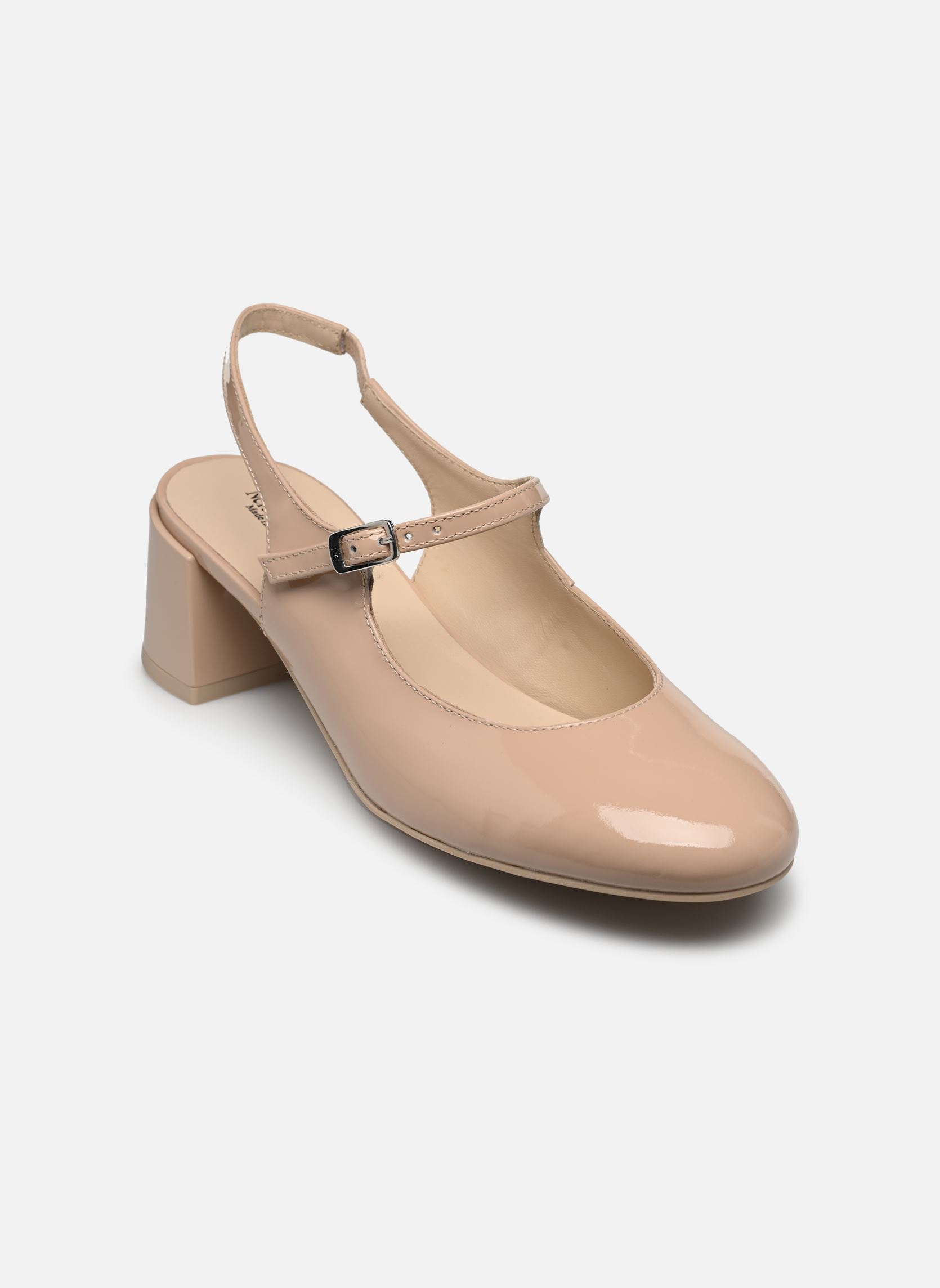 Slingback pumps E512341D dames beige NeroGiardini Slingback pumps E512341D dames beige 614