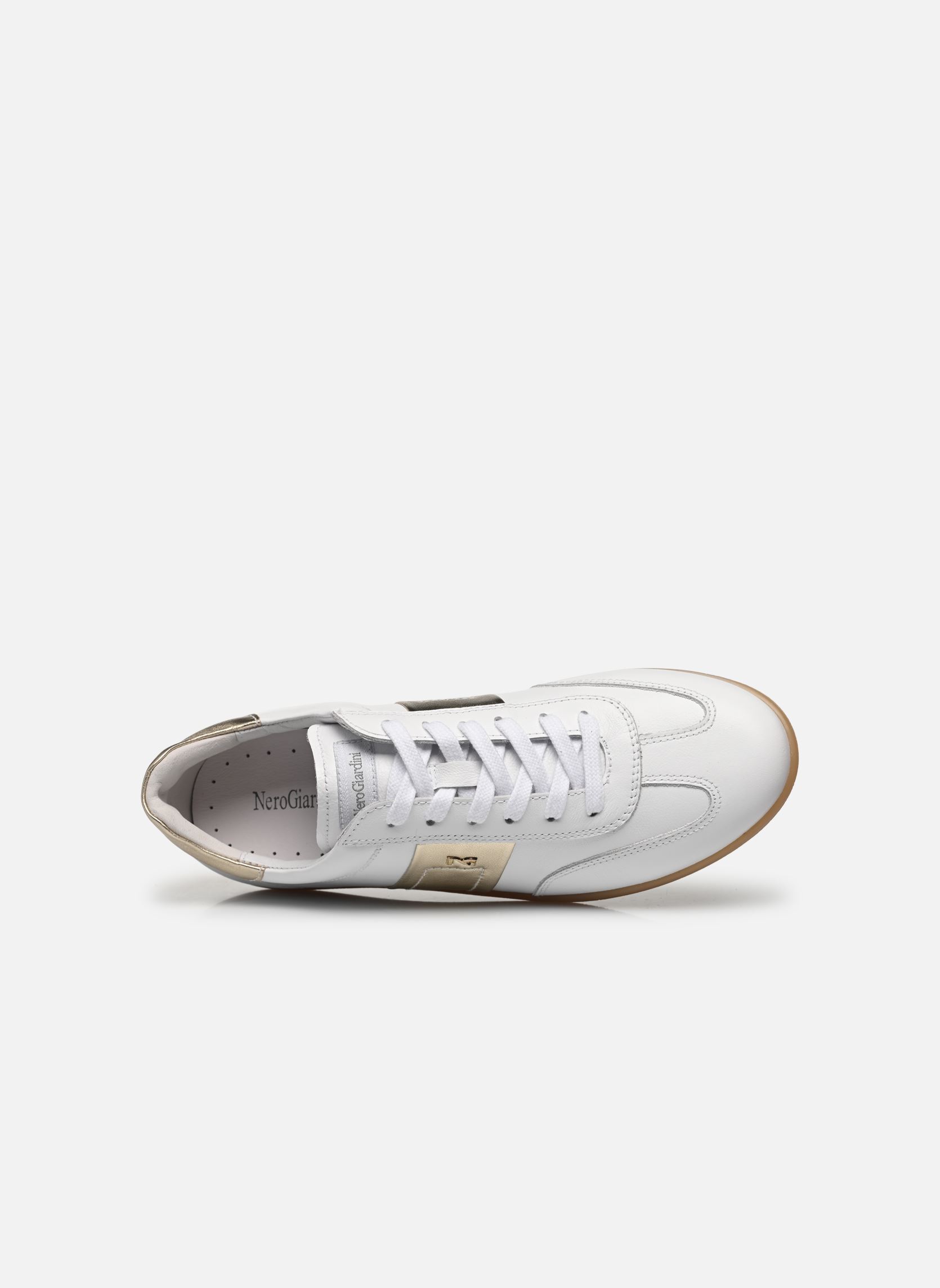 Baskets basses E512851D femme blanc NeroGiardini Baskets basses E512851D femme blanc 707
