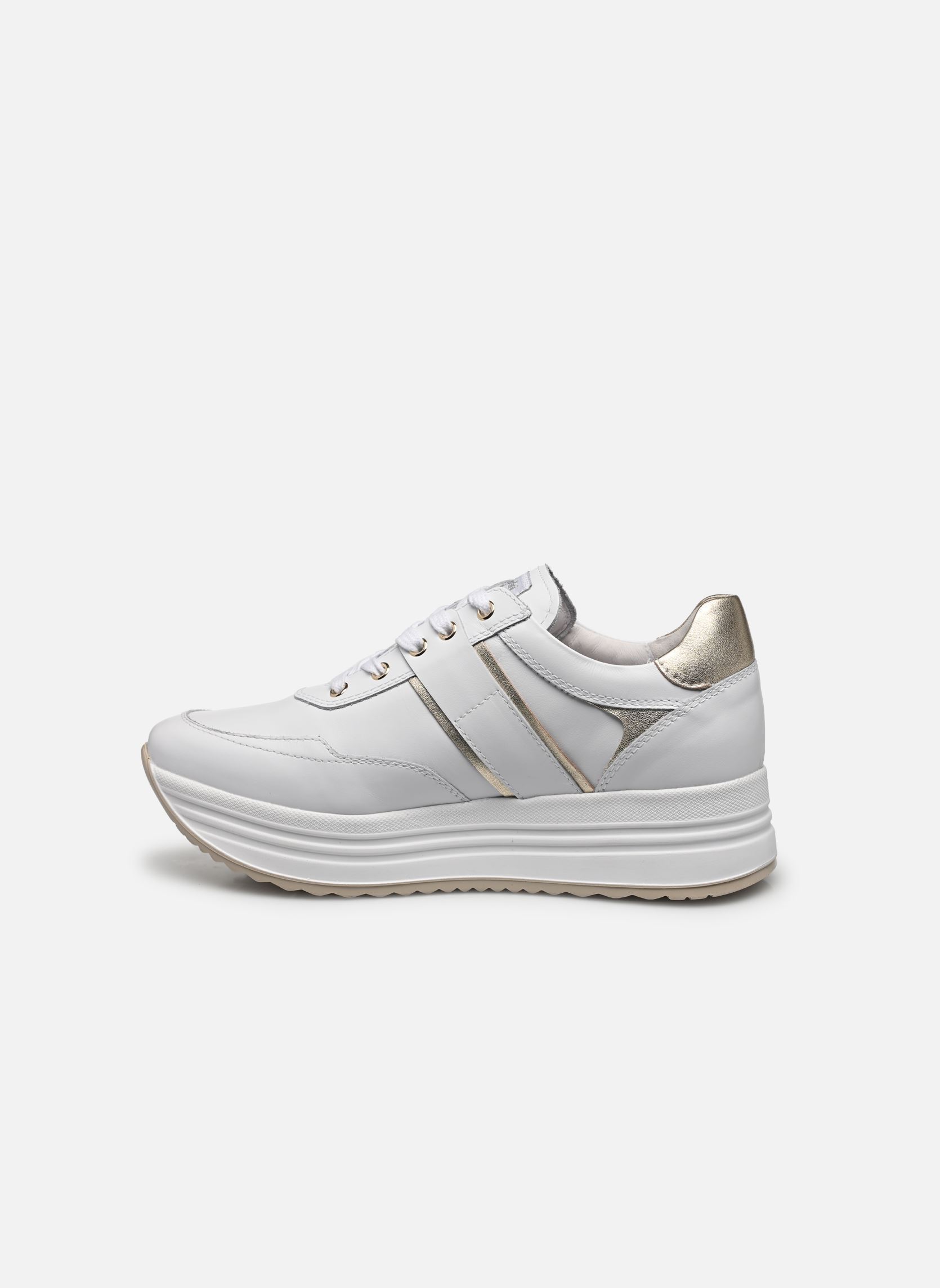 Plateau-Sneaker E512910D damen weiß NeroGiardini Plateau-Sneaker E512910D damen weiß 707