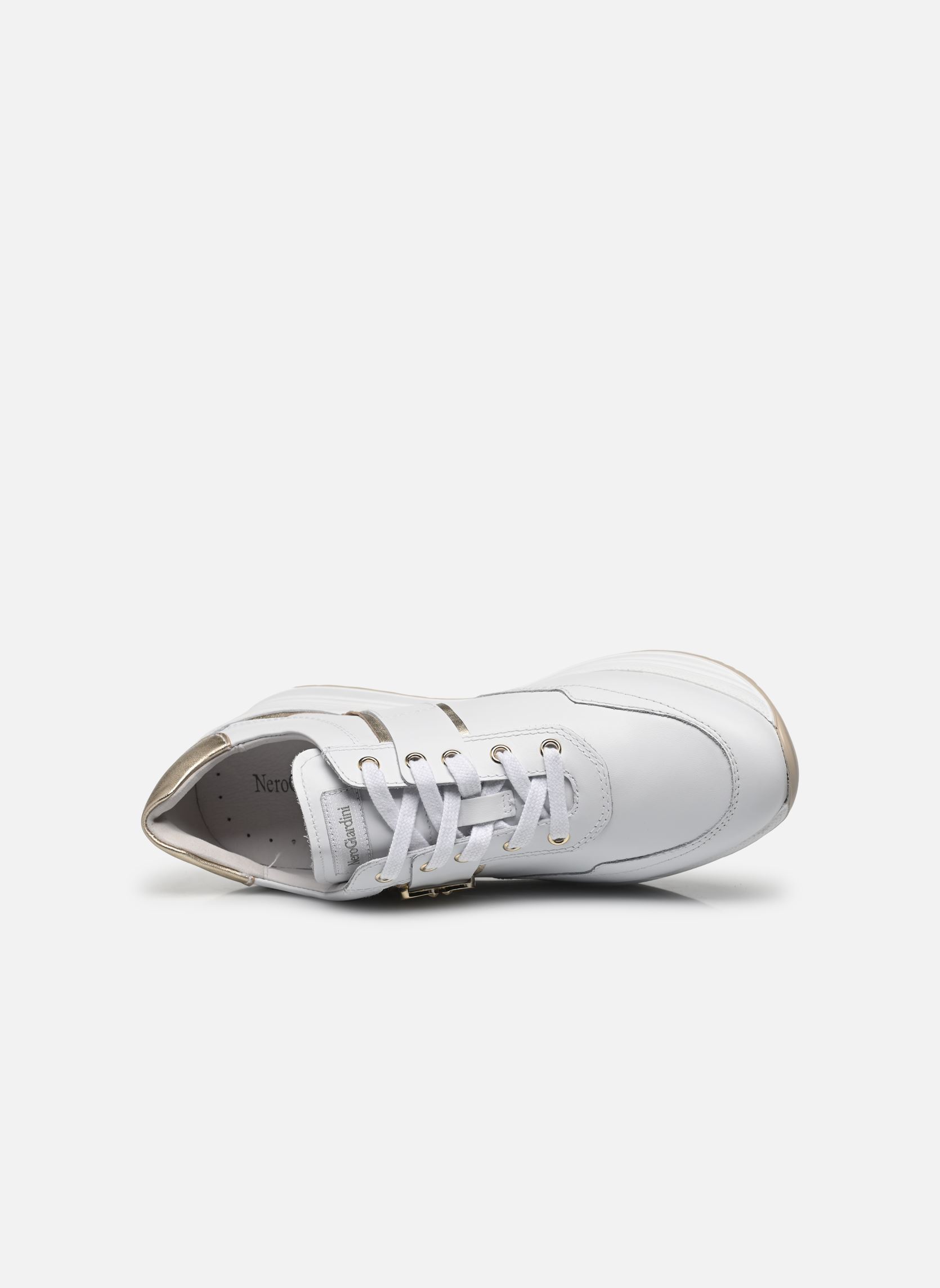 Plateau-Sneaker E512910D damen weiß NeroGiardini Plateau-Sneaker E512910D damen weiß 707