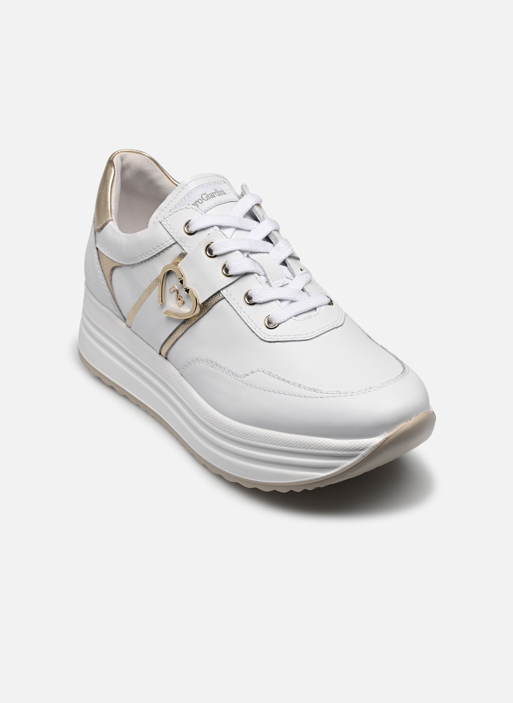 Plateau-Sneaker E512910D damen weiß NeroGiardini Plateau-Sneaker E512910D damen weiß 707