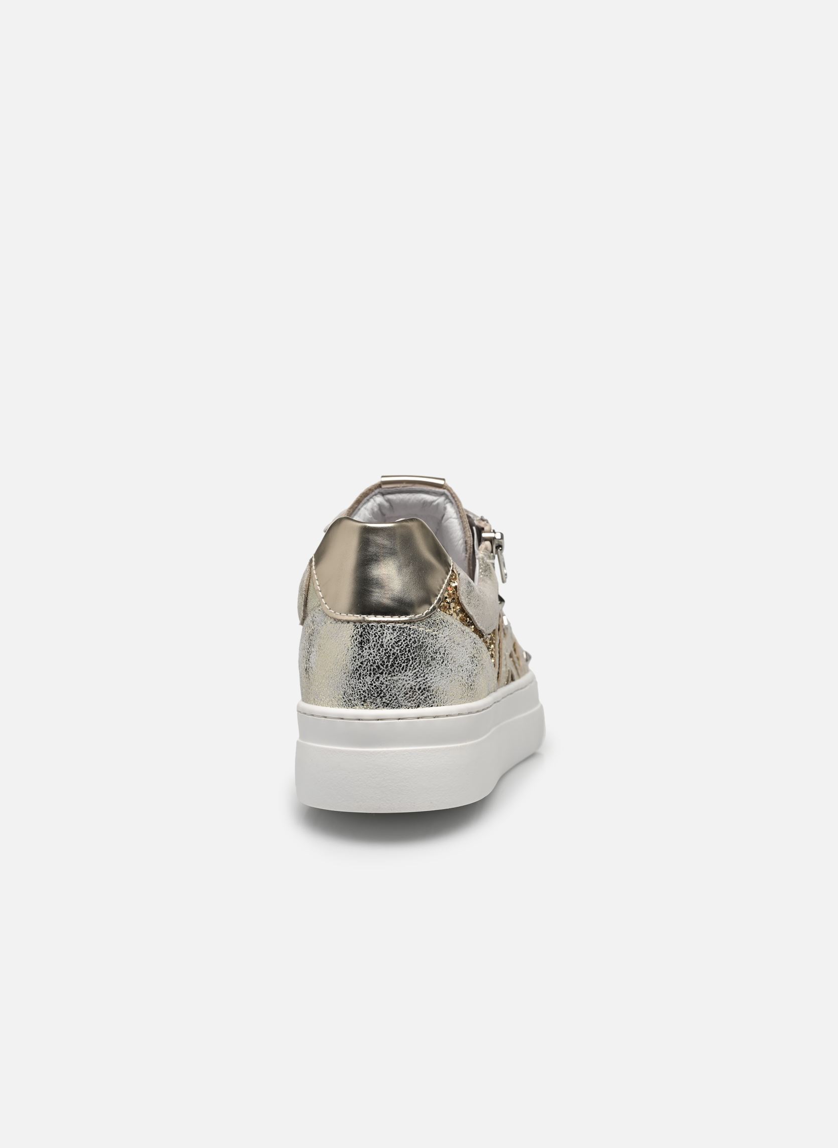 Baskets basses E513010D femme or et bronze NeroGiardini Baskets basses E513010D femme or et bronze 505