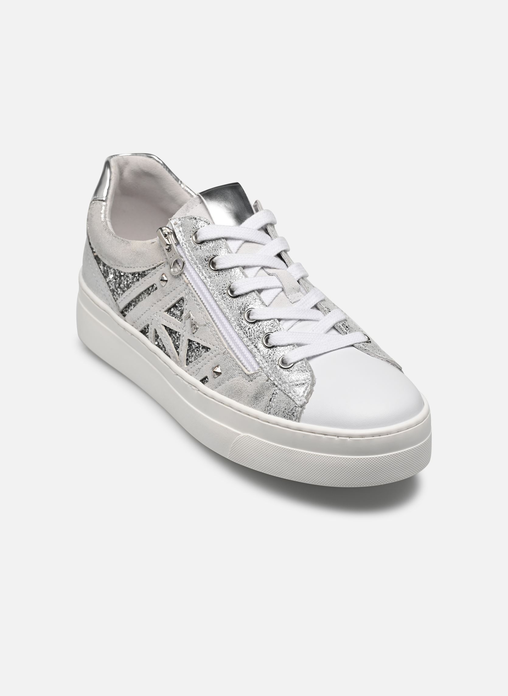 Baskets basses E513010D femme argent NeroGiardini Baskets basses E513010D femme argent 707
