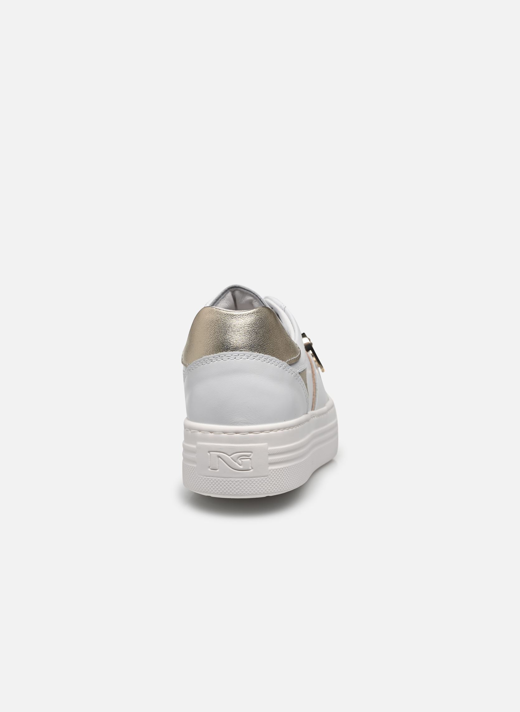 Baskets basses E513022D femme blanc NeroGiardini Baskets basses E513022D femme blanc 707