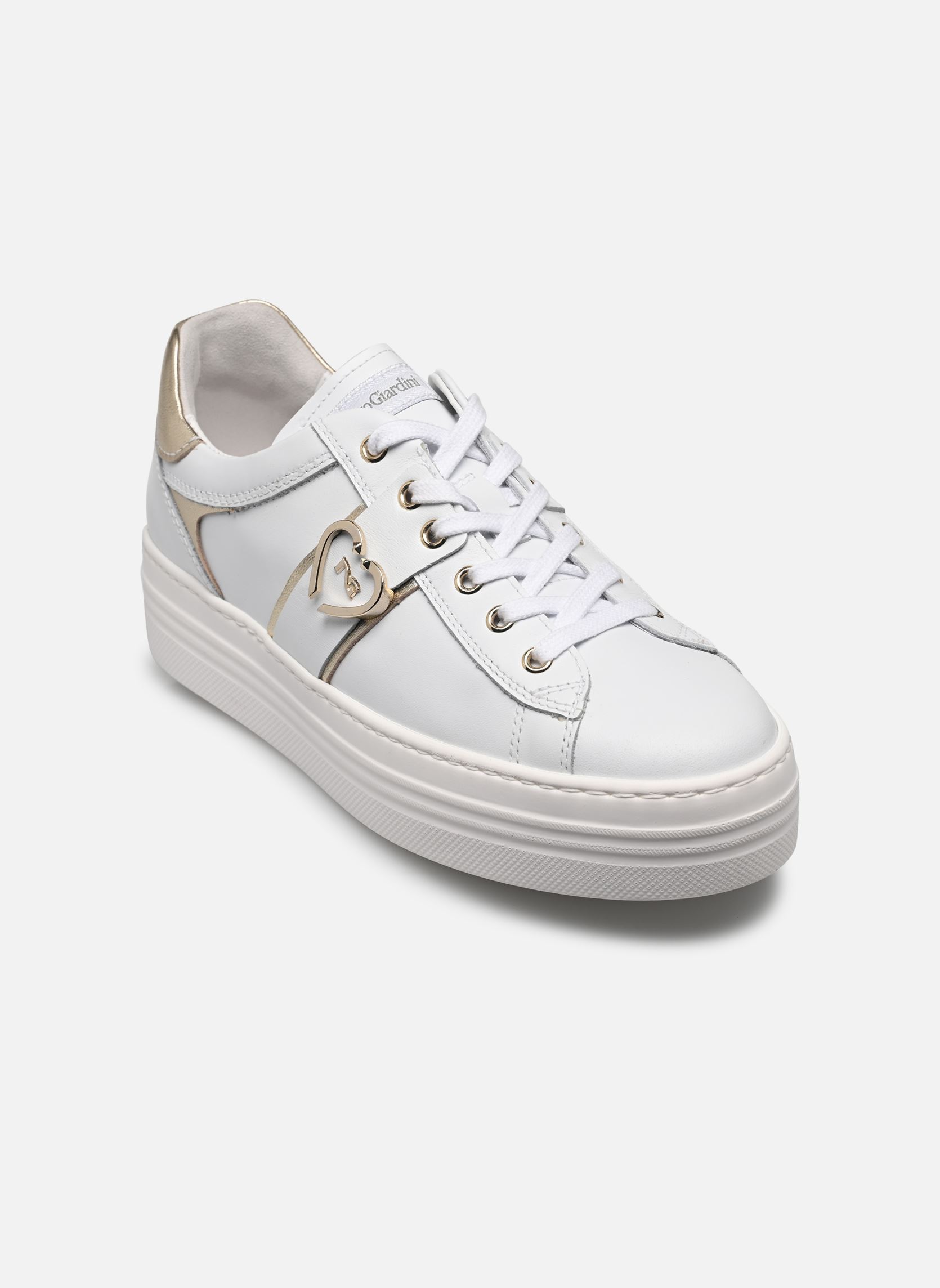 Baskets basses E513022D femme blanc NeroGiardini Baskets basses E513022D femme blanc 707