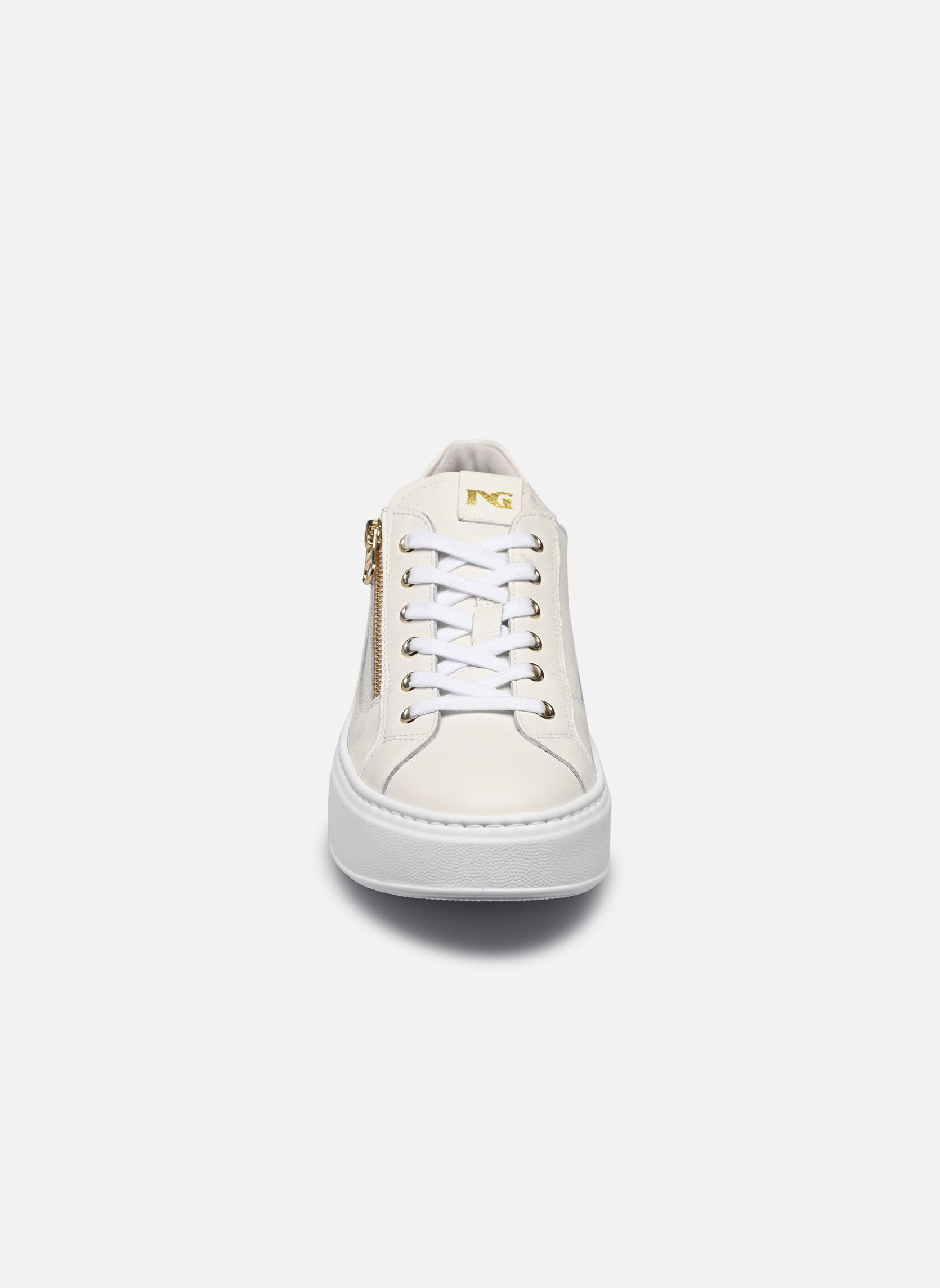 FLOWER MOUNTAIN Iwano Suède Sneakers Van Technisch Materiaal Bruin 78 603233