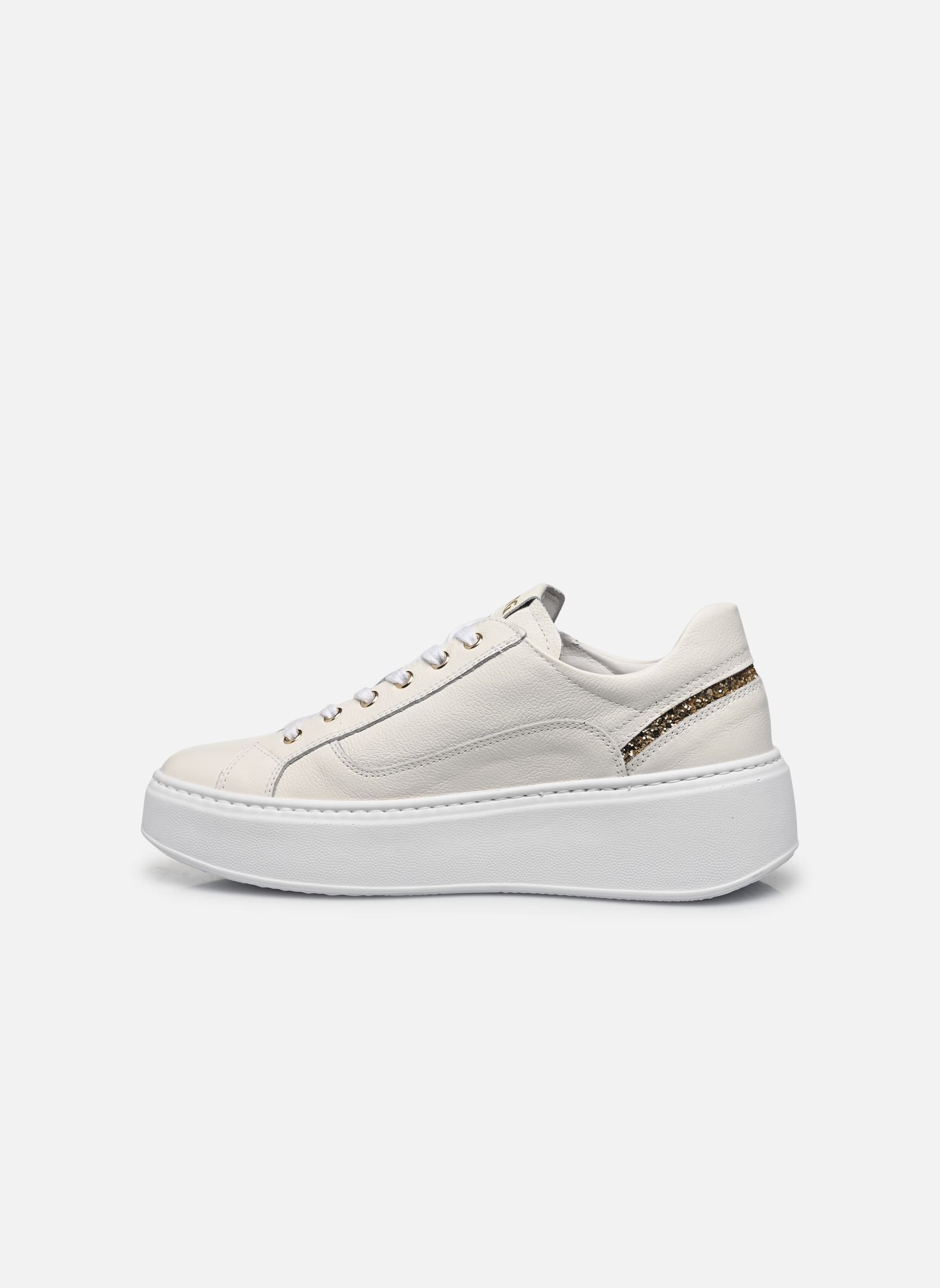 Niedrige Sneaker E513081D damen weiß NeroGiardini Niedrige Sneaker E513081D damen weiß 707