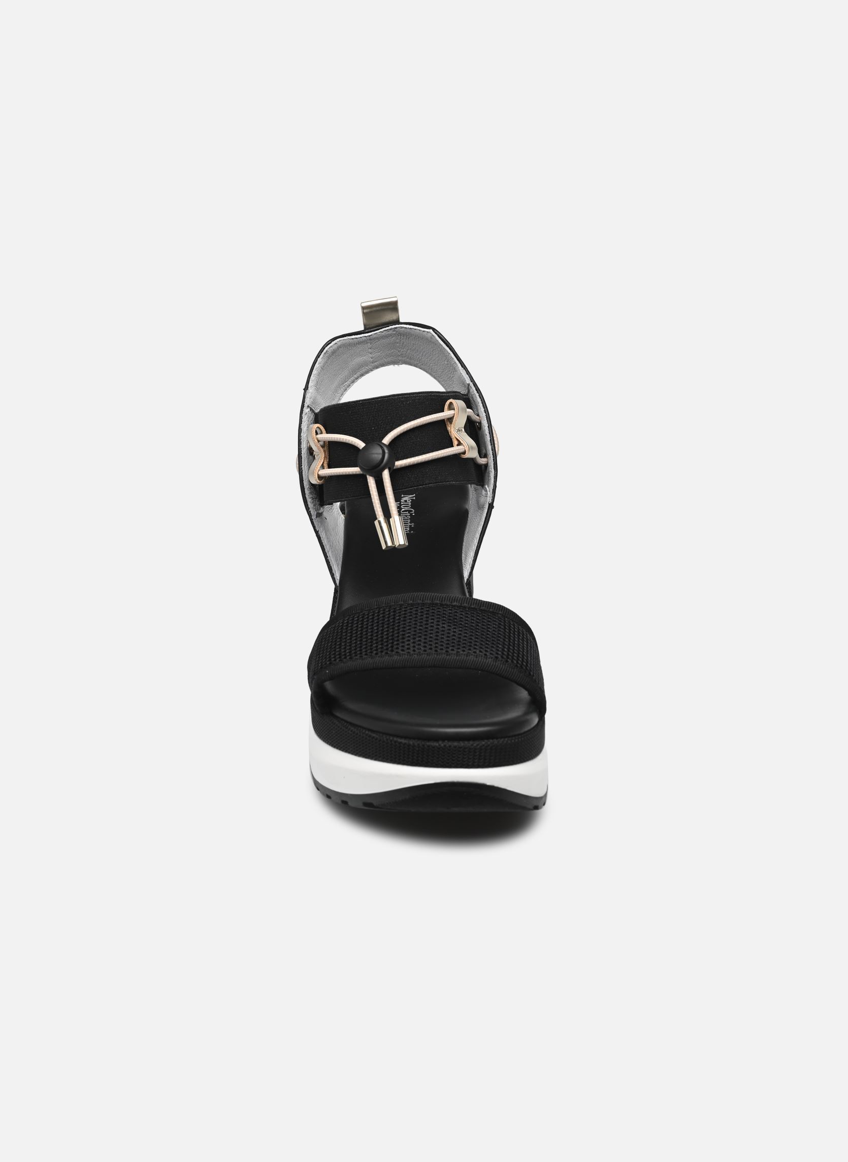 Sandales compensées et plateformes E307753D femme noir NeroGiardini Sandales compensées et plateformes E307753D femme noir 100