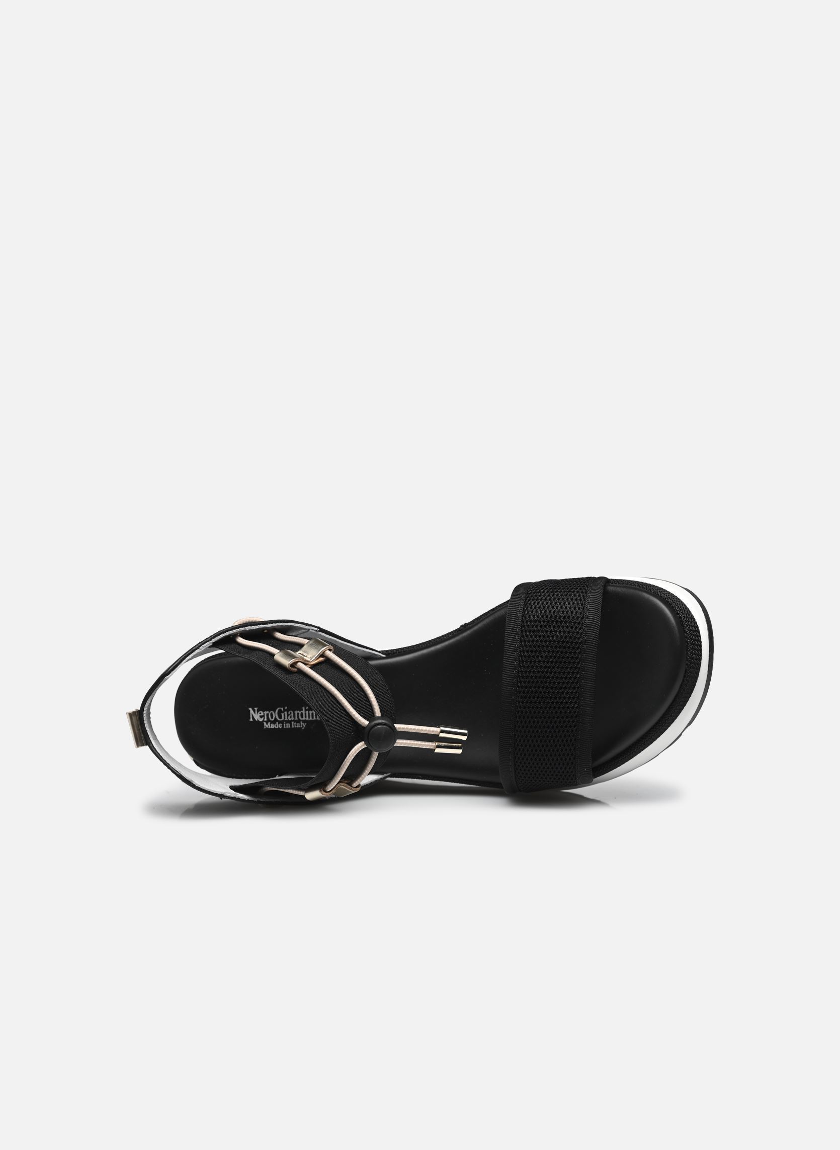 Sandales compensées et plateformes E307753D femme noir NeroGiardini Sandales compensées et plateformes E307753D femme noir 100