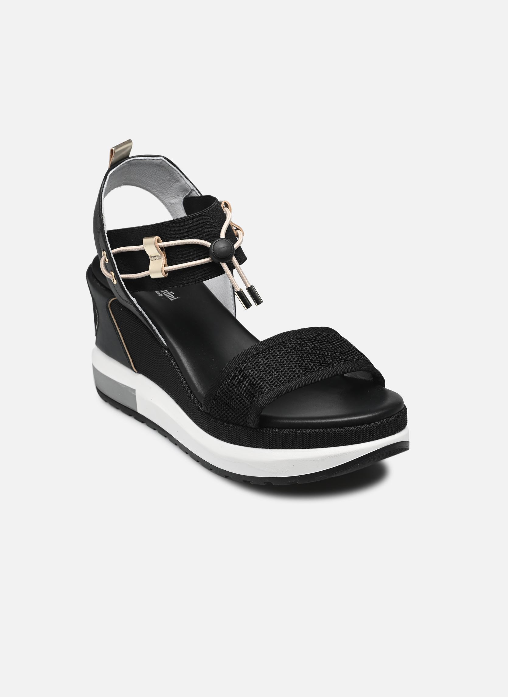 Sandales compensées et plateformes E307753D femme noir NeroGiardini Sandales compensées et plateformes E307753D femme noir 100