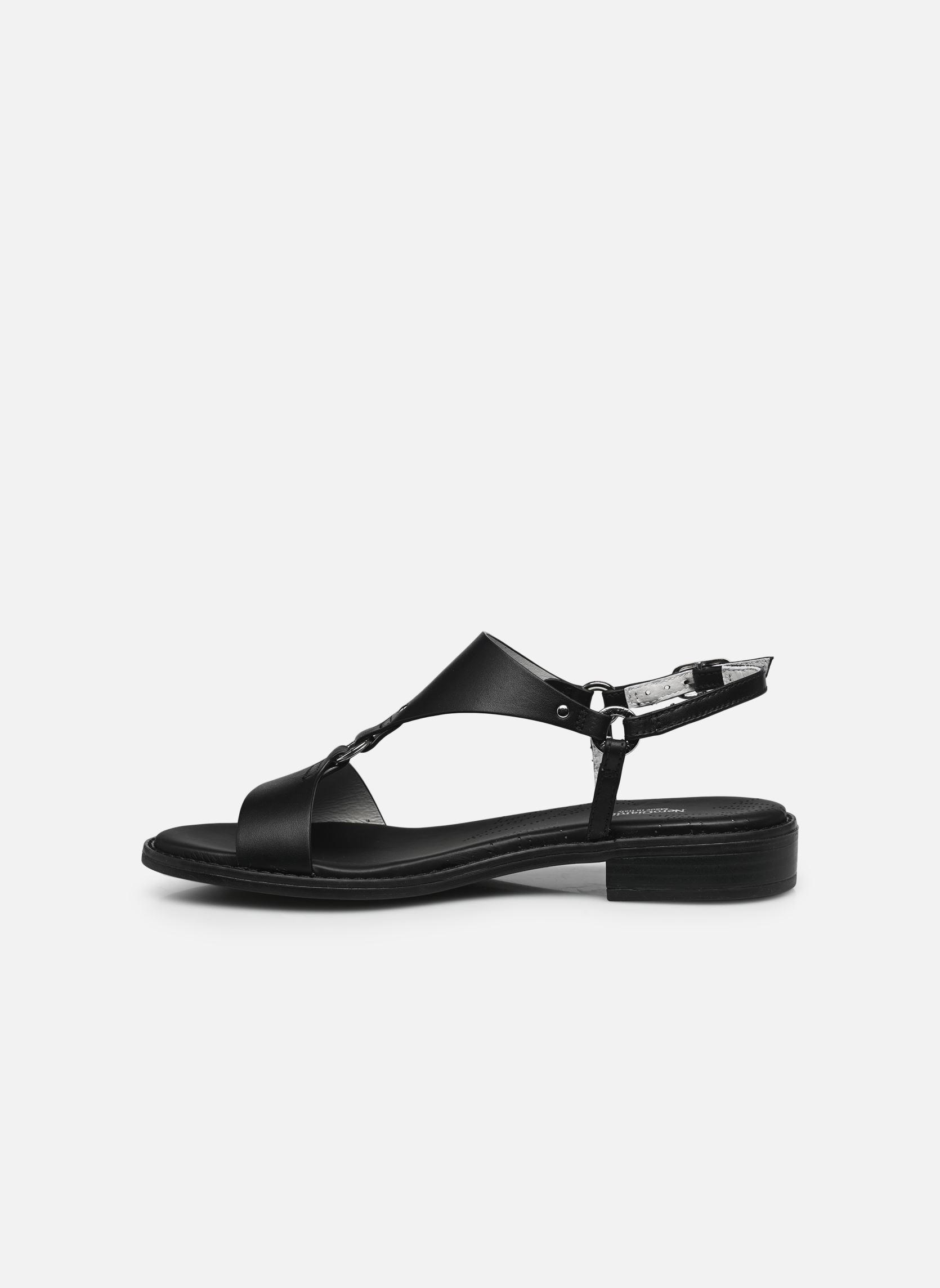 Flache Sandalen E513420D damen schwarz NeroGiardini Flache Sandalen E513420D damen schwarz 100