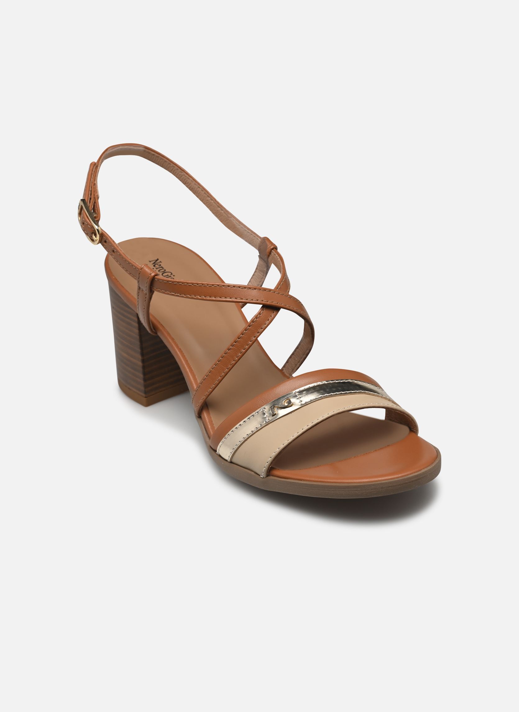 Sandalen E513440D dames bruin NeroGiardini Sandalen E513440D dames bruin 453