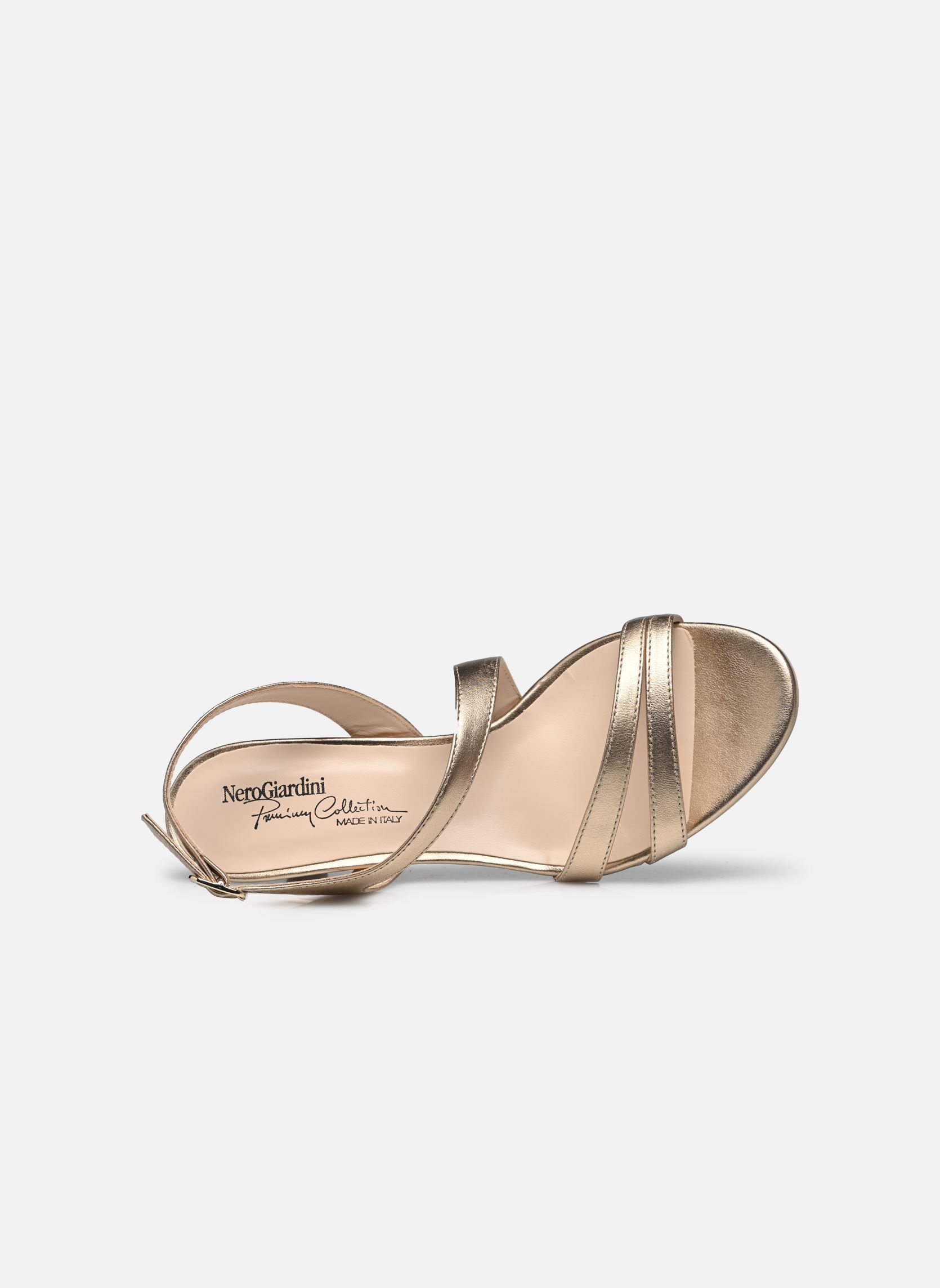 Sandalen E513222DE dames goud en brons NeroGiardini Sandalen E513222DE dames goud en brons 434