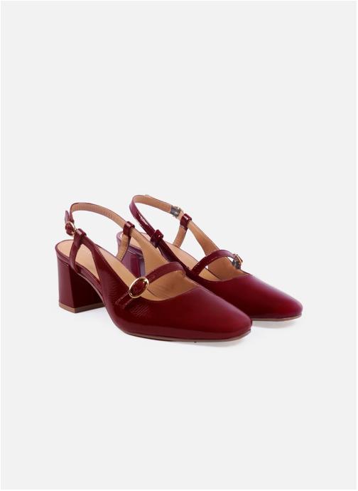 JULES & JENN Escarpins Escarpins slingback femme bordeaux