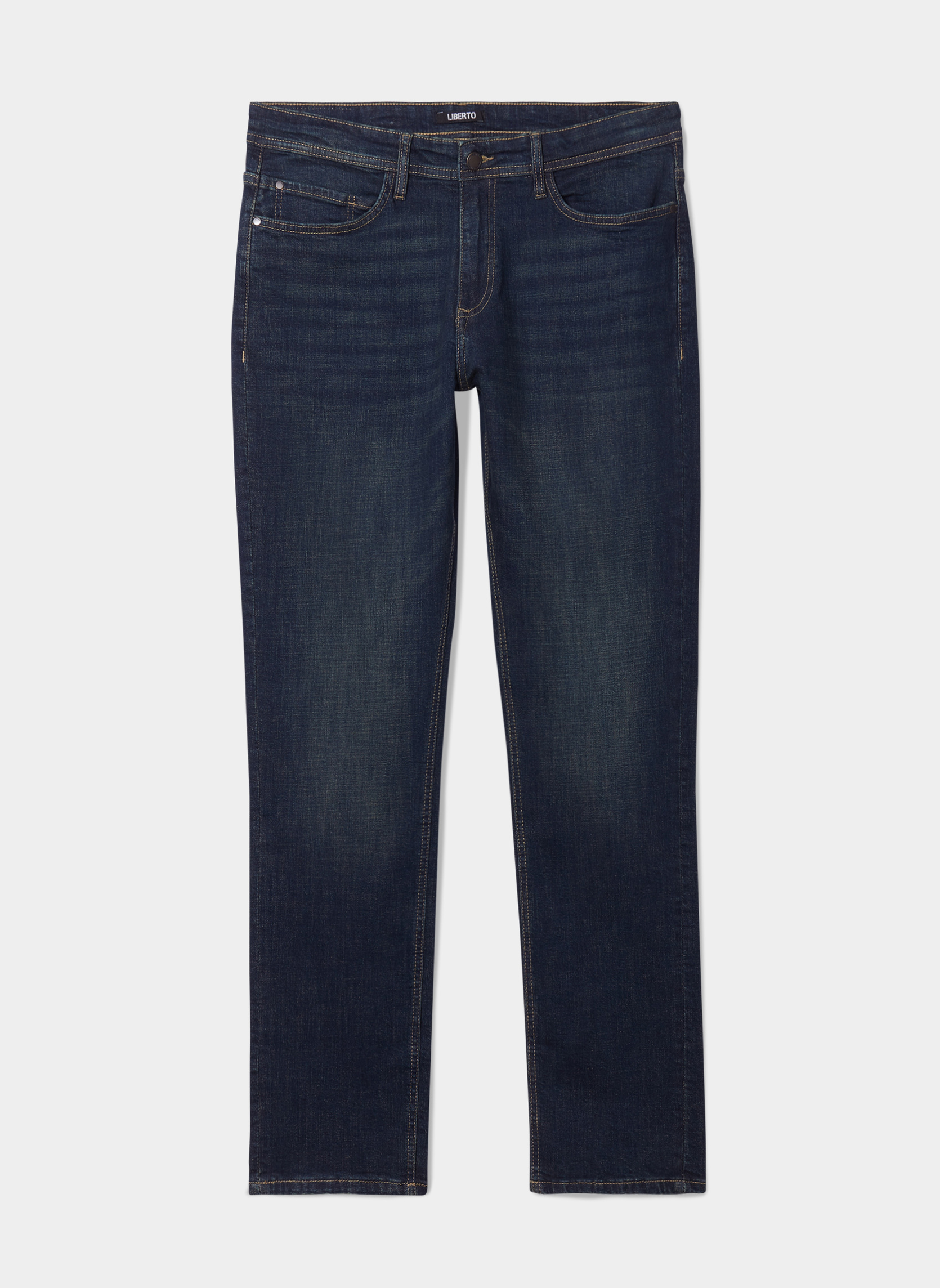 Jeans droit Jean - LIB1 STARR homme bleu LIBERTO Jeans droit Jean - LIB1 STARR homme bleu Bleu foncé