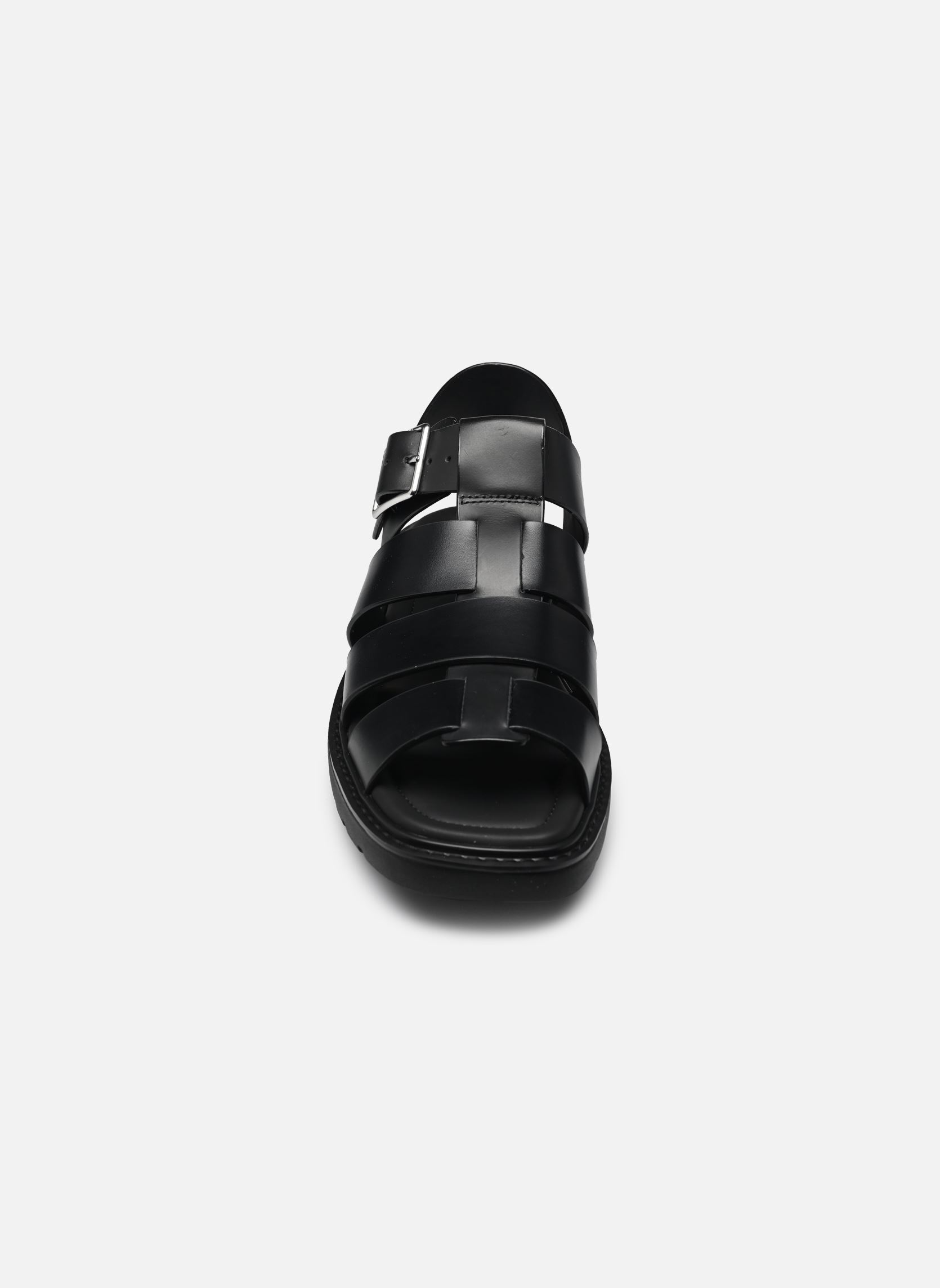 Platte sandalen SQ MOLDED SDL FISHER dames zwart Calvin Klein Platte sandalen SQ MOLDED SDL FISHER dames zwart TRIPLE BLACK