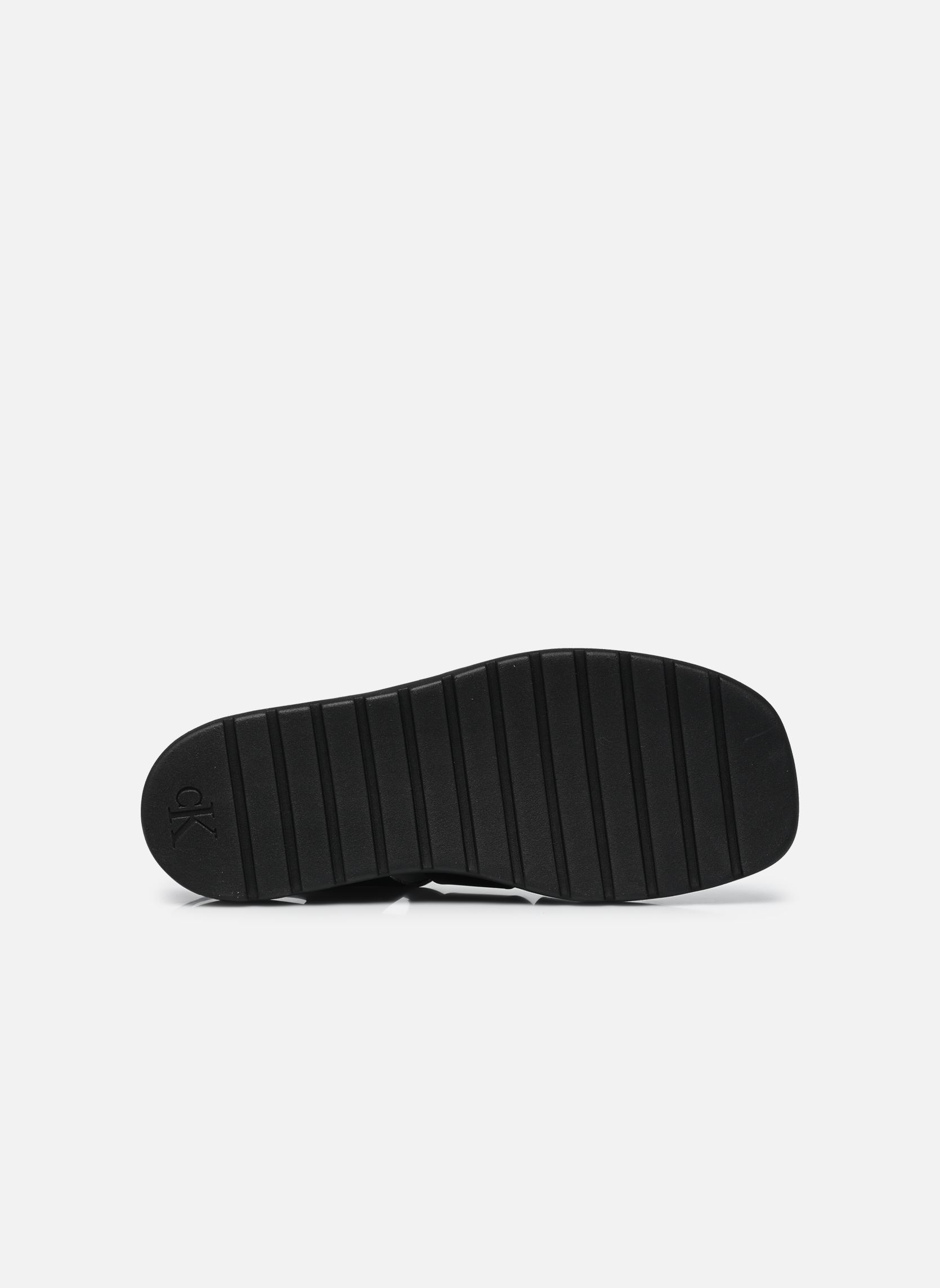 Platte sandalen SQ MOLDED SDL FISHER dames zwart Calvin Klein Platte sandalen SQ MOLDED SDL FISHER dames zwart TRIPLE BLACK