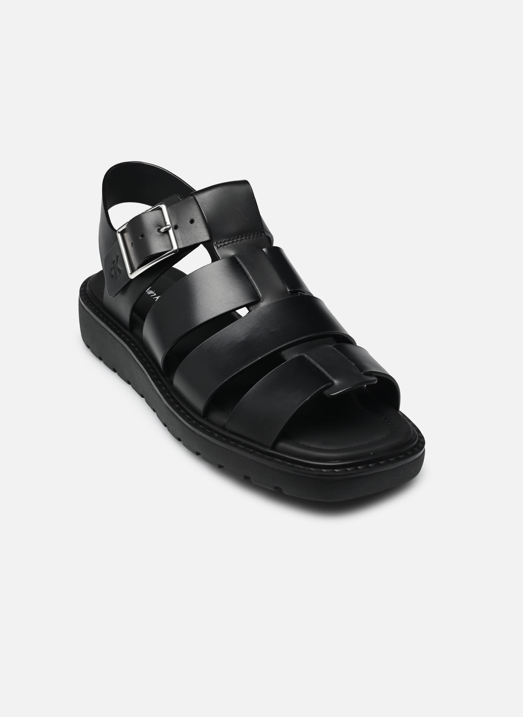 Sandales et nu pieds Calvin Klein SQ MOLDED SDL FISHER pour Femme