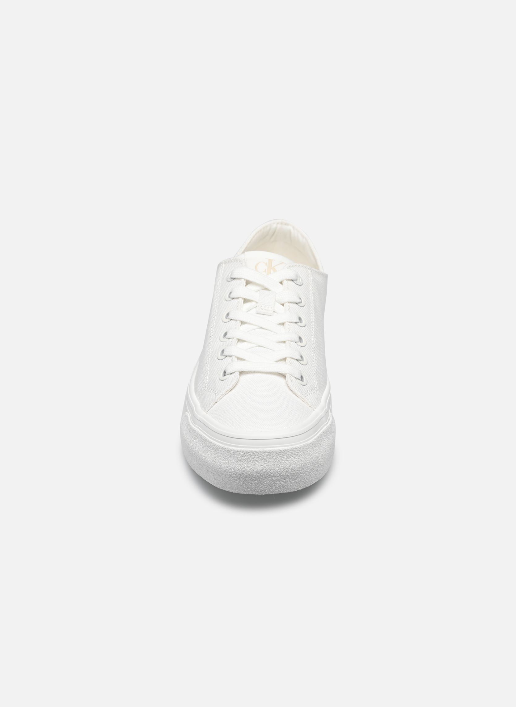 Sneaker VULC FLATFORM LOW CV damen weiß Calvin Klein Sneaker VULC FLATFORM LOW CV damen weiß TRIPLE BRIGHT WHITE
