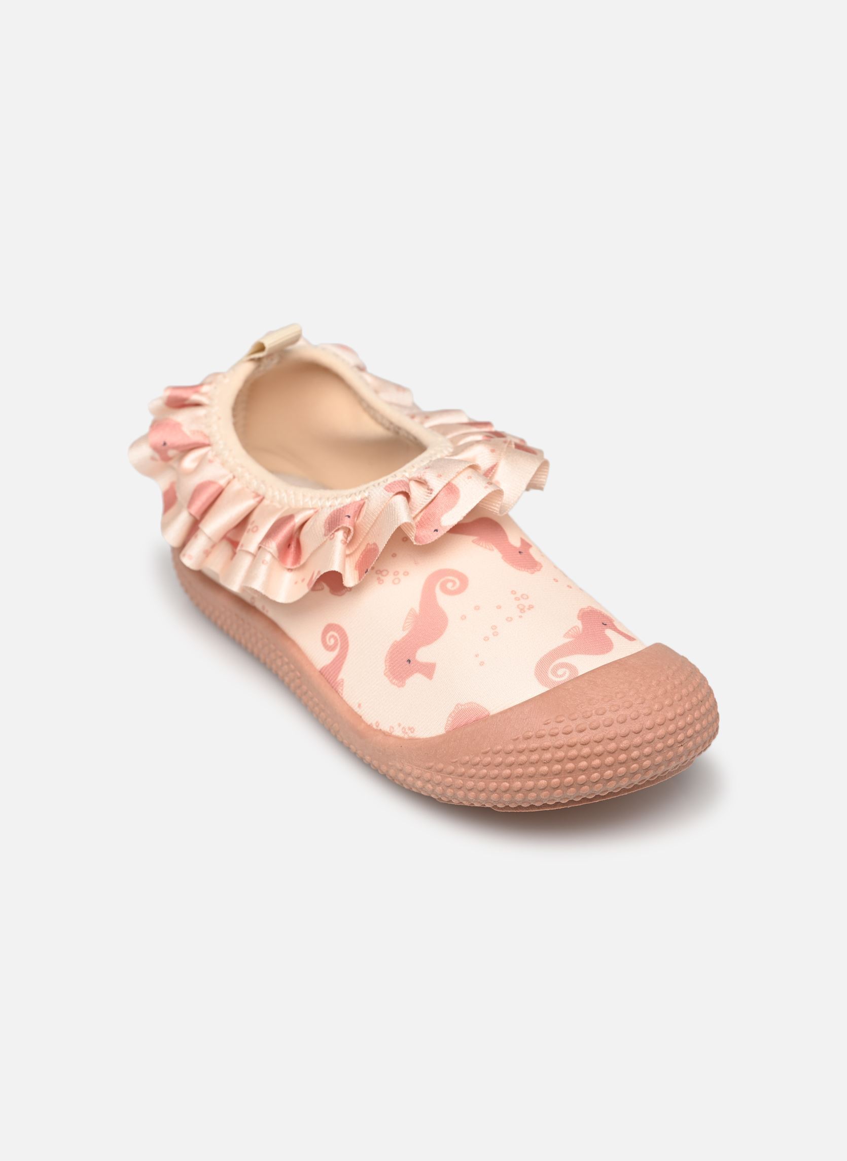 Sandales Sanjia Flounce Sea Shoe fille blanc Liewood Sandales Sanjia Flounce Sea Shoe fille blanc Seahorse / Apple blossom
