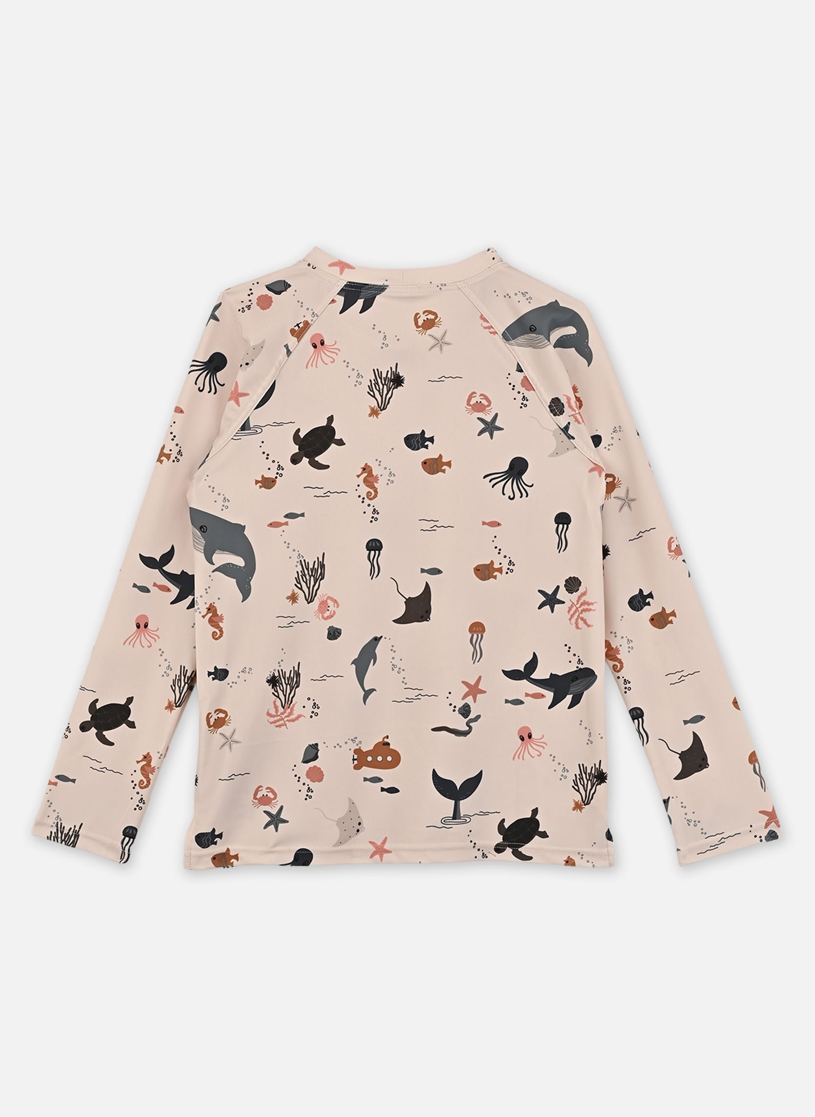UV-T-Shirts und -Anzüge Noah Printed Longsleeve Swim Tee mädchen weiß Liewood UV-T-Shirts und -Anzüge Noah Printed Longsleeve Swim Tee mädchen weiß SEA CREATURE / SANDY
