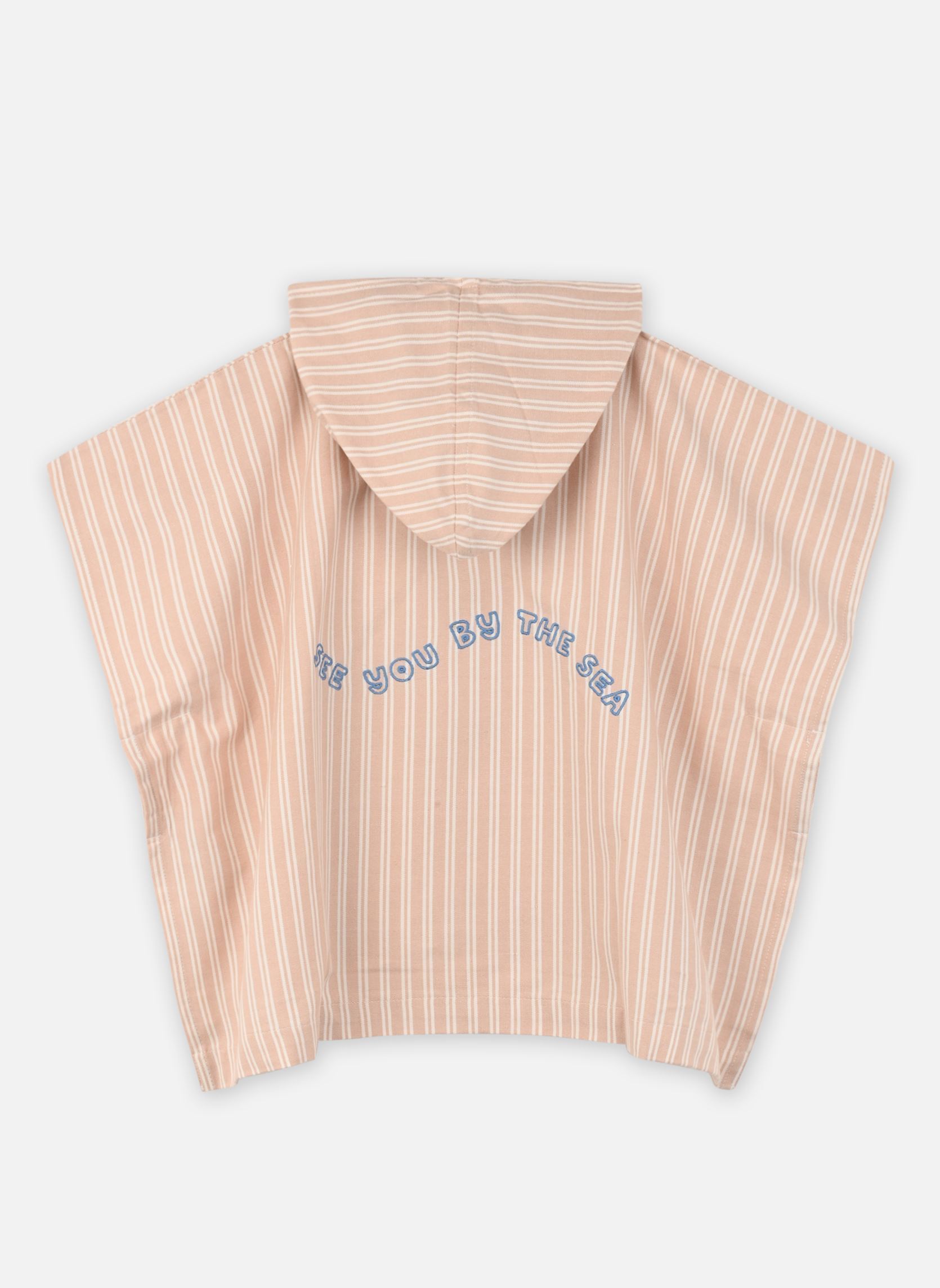 Bademäntel Kaiden Poncho weiß Liewood Bademäntel Kaiden Poncho weiß Y/D STRIPE SORBET ROSE / CREME