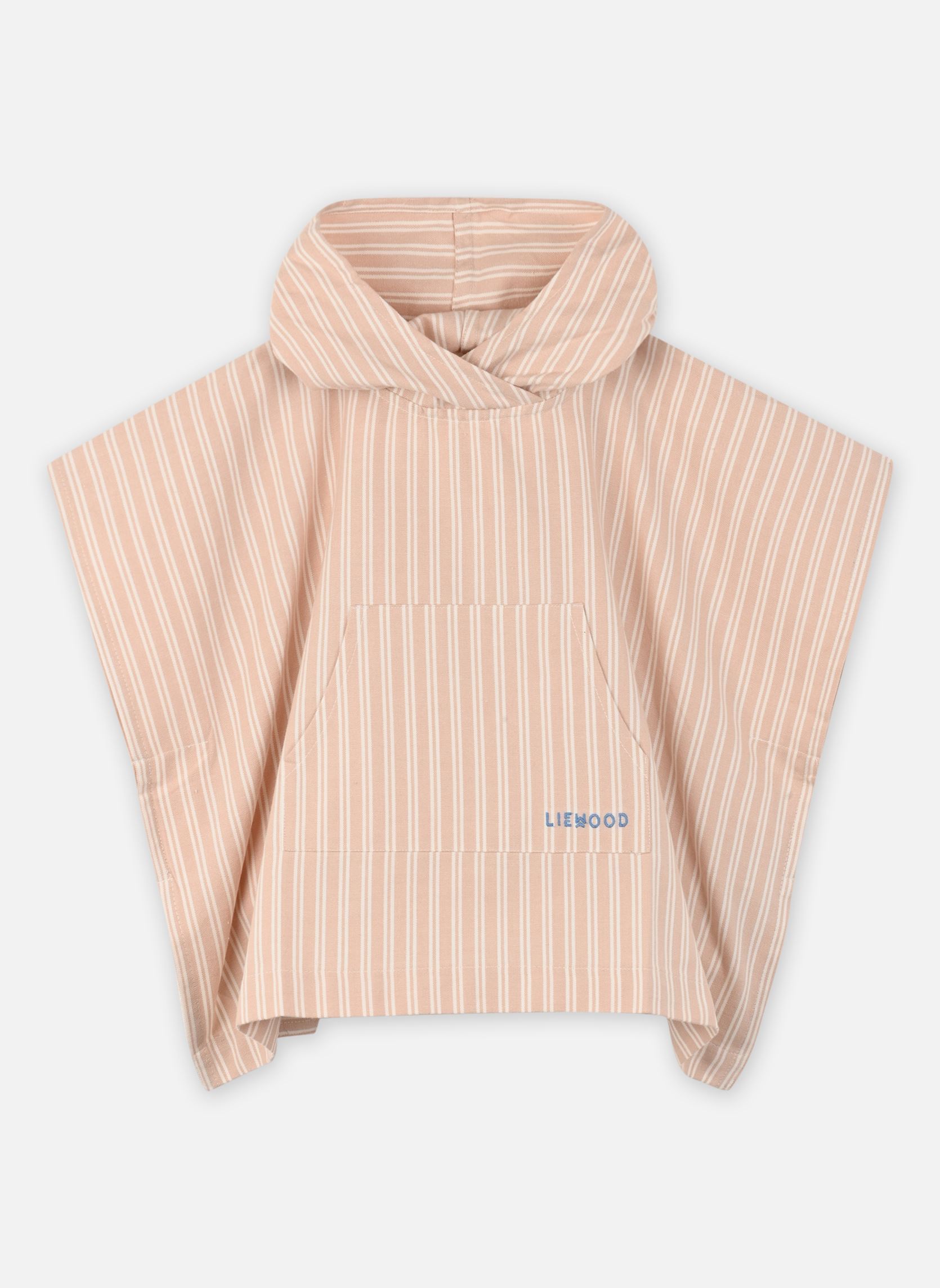 Bademäntel Kaiden Poncho weiß Liewood Bademäntel Kaiden Poncho weiß Y/D STRIPE SORBET ROSE / CREME
