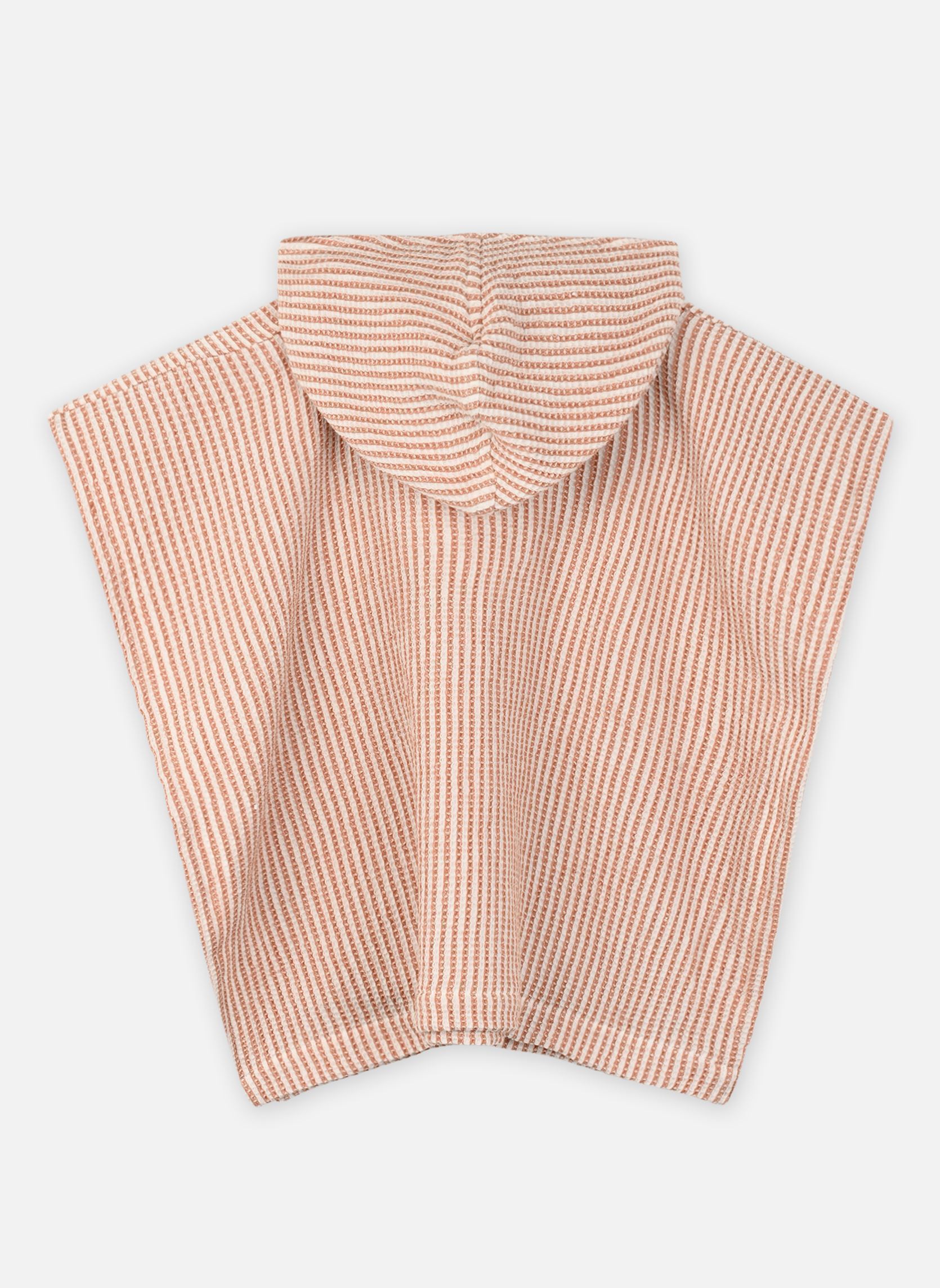 Bademäntel Paco Poncho Embroidery weiß Liewood Bademäntel Paco Poncho Embroidery weiß Y/D STRIPE TUSCANY ROSE / CREM