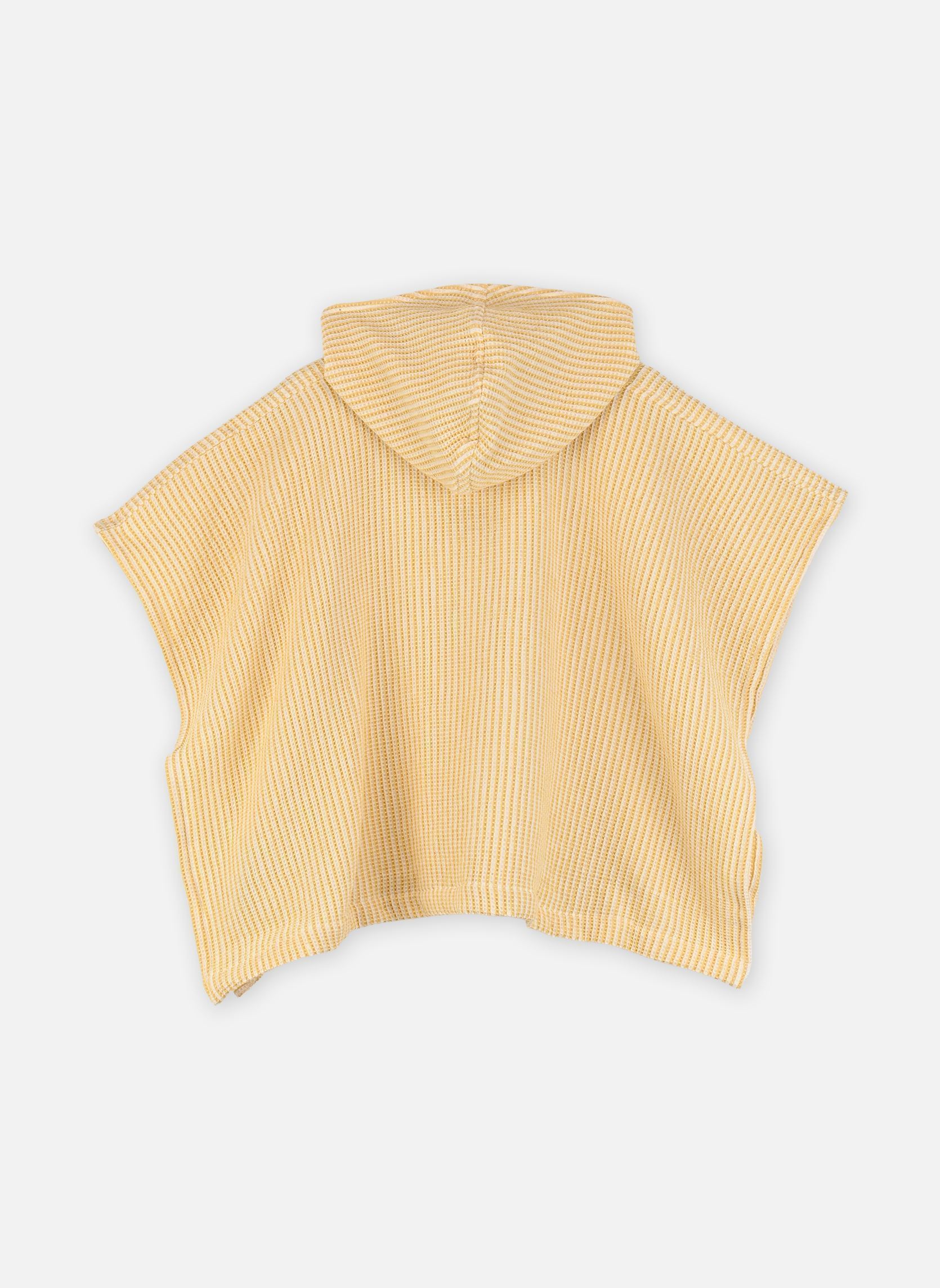 Badjassen en badcapes Paco Poncho Embroidery geel Liewood Badjassen en badcapes Paco Poncho Embroidery geel Lemon yellow / creme de la cre