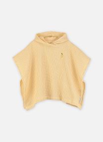 Badjassen en badcapes Paco Poncho Embroidery geel