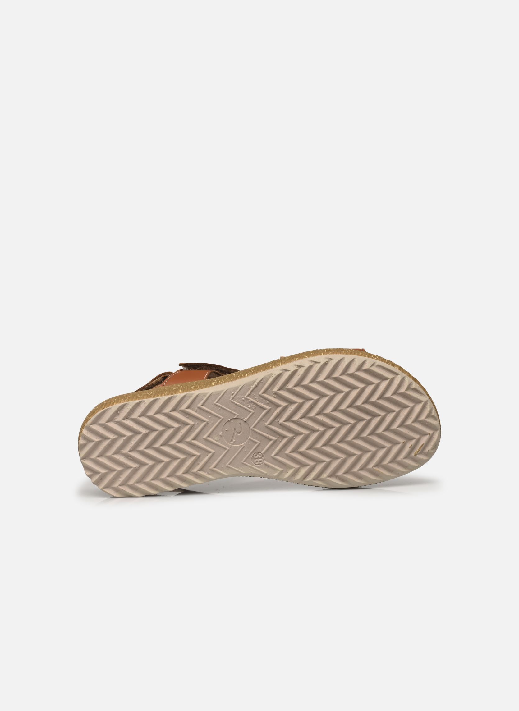 Platte sandalen Ruma - sandales dames bruin Georgia Rose Soft Platte sandalen Ruma - sandales dames bruin Cognac