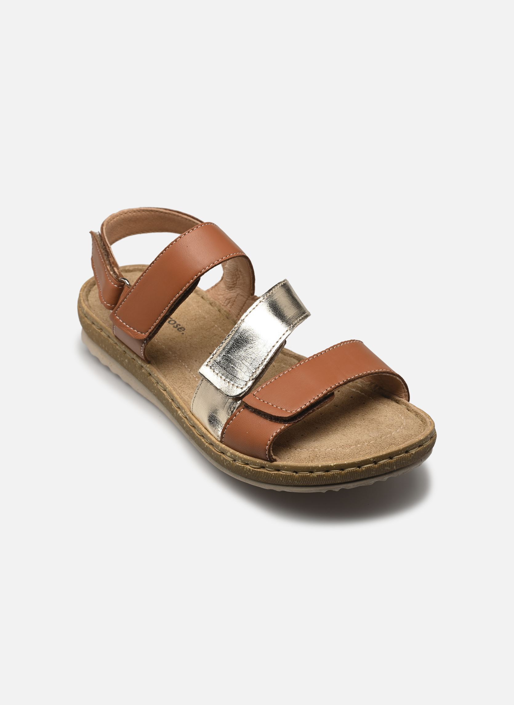 Platte sandalen Ruma - sandales dames bruin Georgia Rose Soft Platte sandalen Ruma - sandales dames bruin Cognac