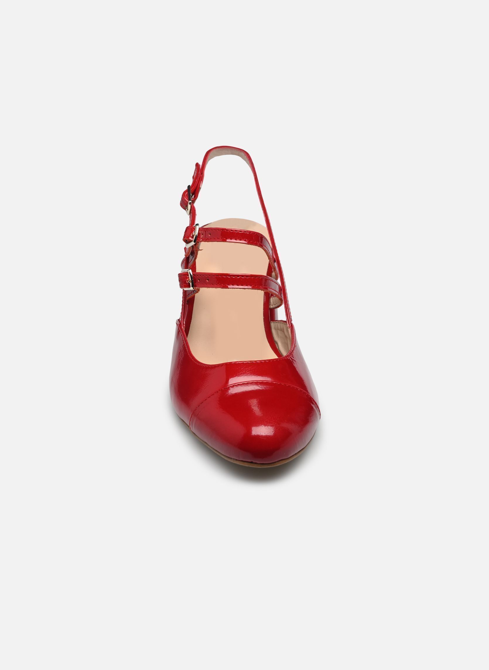 Slingback pumps Shishi dames rood Georgia Rose Slingback pumps Shishi dames rood ROUGE