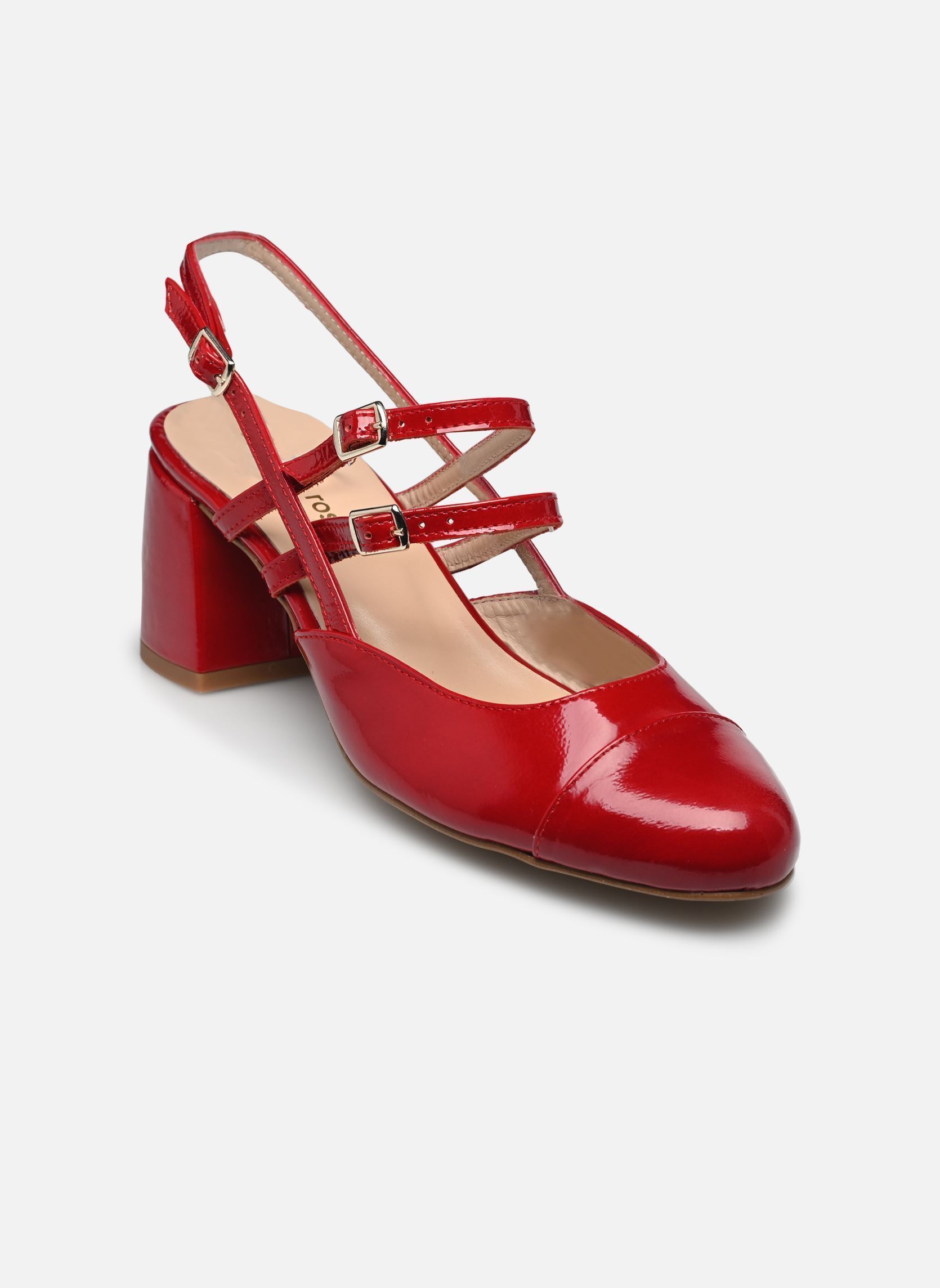 Slingback pumps Shishi dames rood Georgia Rose Slingback pumps Shishi dames rood ROUGE