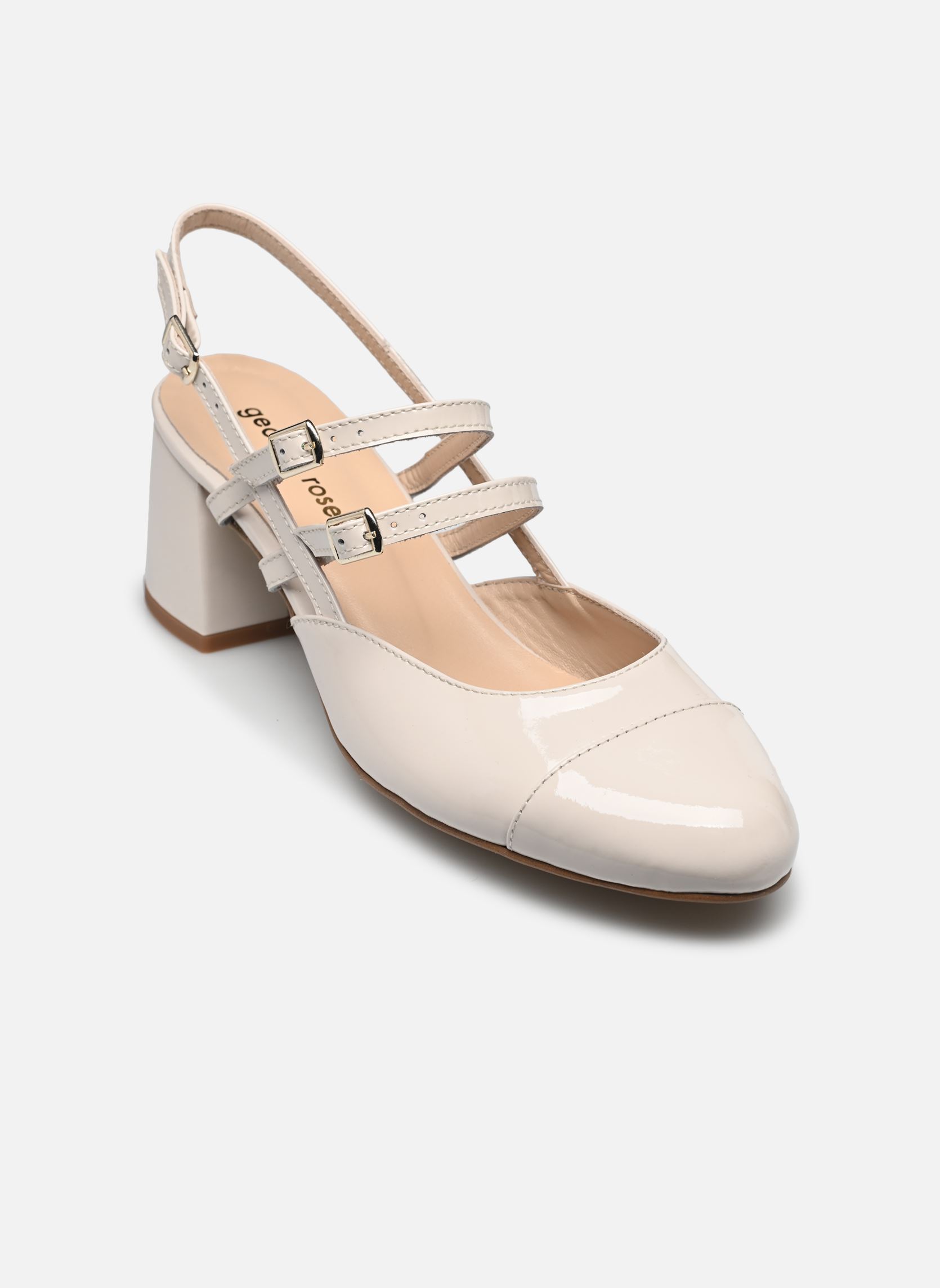 Escarpins à brides Shishi femme blanc Georgia Rose Escarpins à brides Shishi femme blanc ECRU