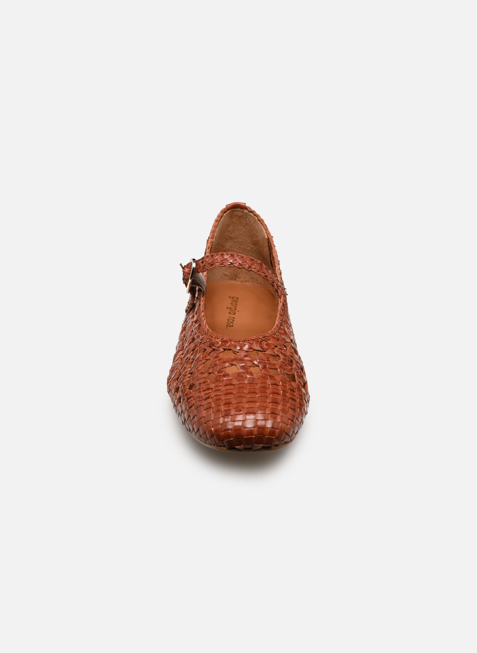 Klassieke ballerina's Sitresse dames bruin Georgia Rose Klassieke ballerina's Sitresse dames bruin COGNAC