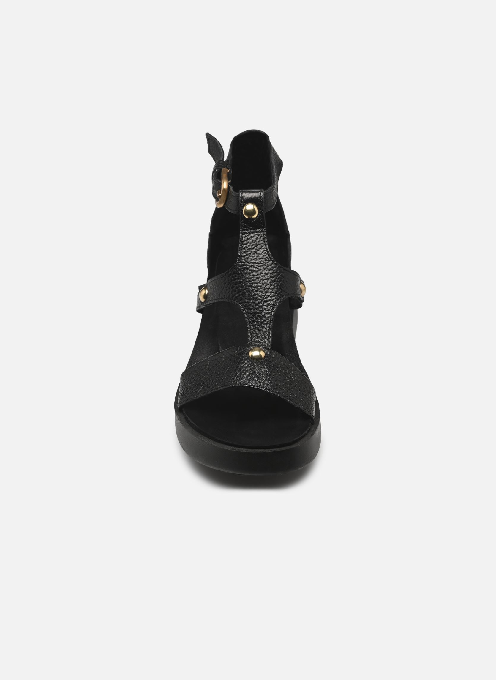 Keil- und Plateausandalen T18014 damen schwarz Mjus Keil- und Plateausandalen T18014 damen schwarz Nero