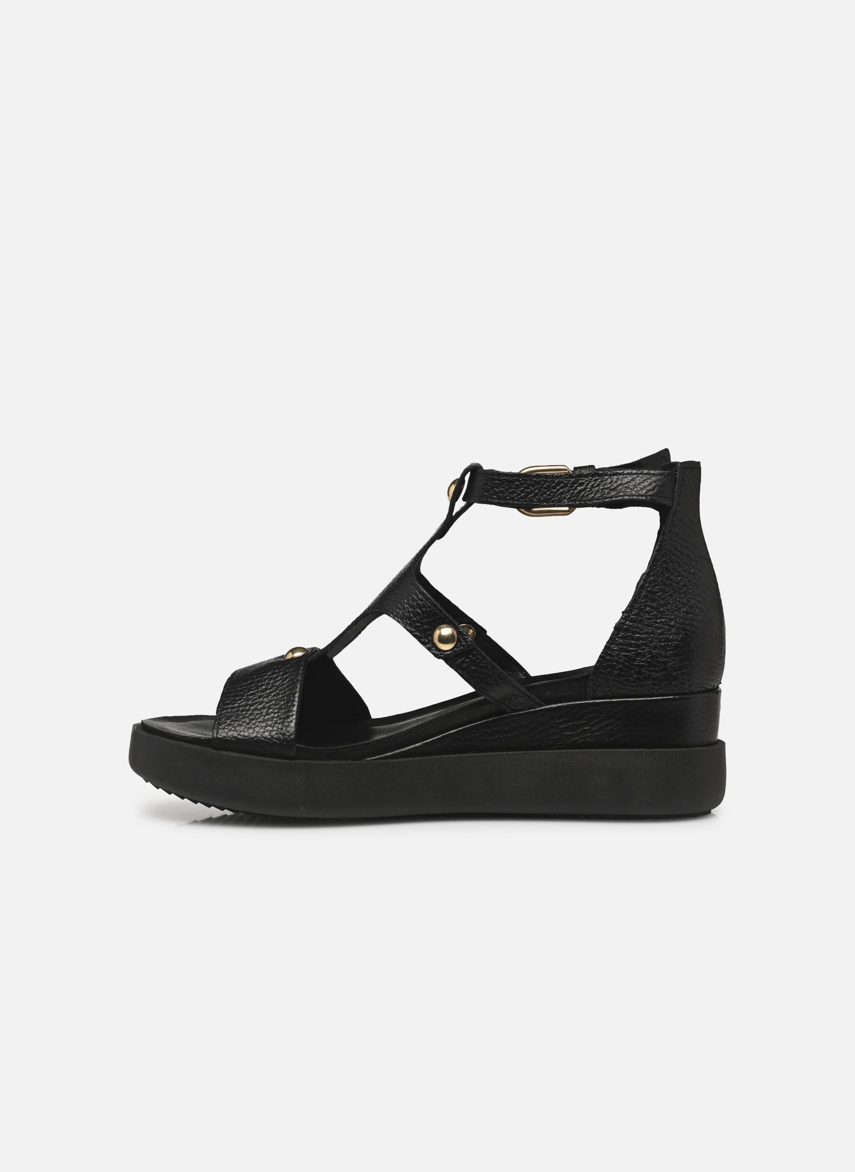Keil- und Plateausandalen T18014 damen schwarz Mjus Keil- und Plateausandalen T18014 damen schwarz Nero