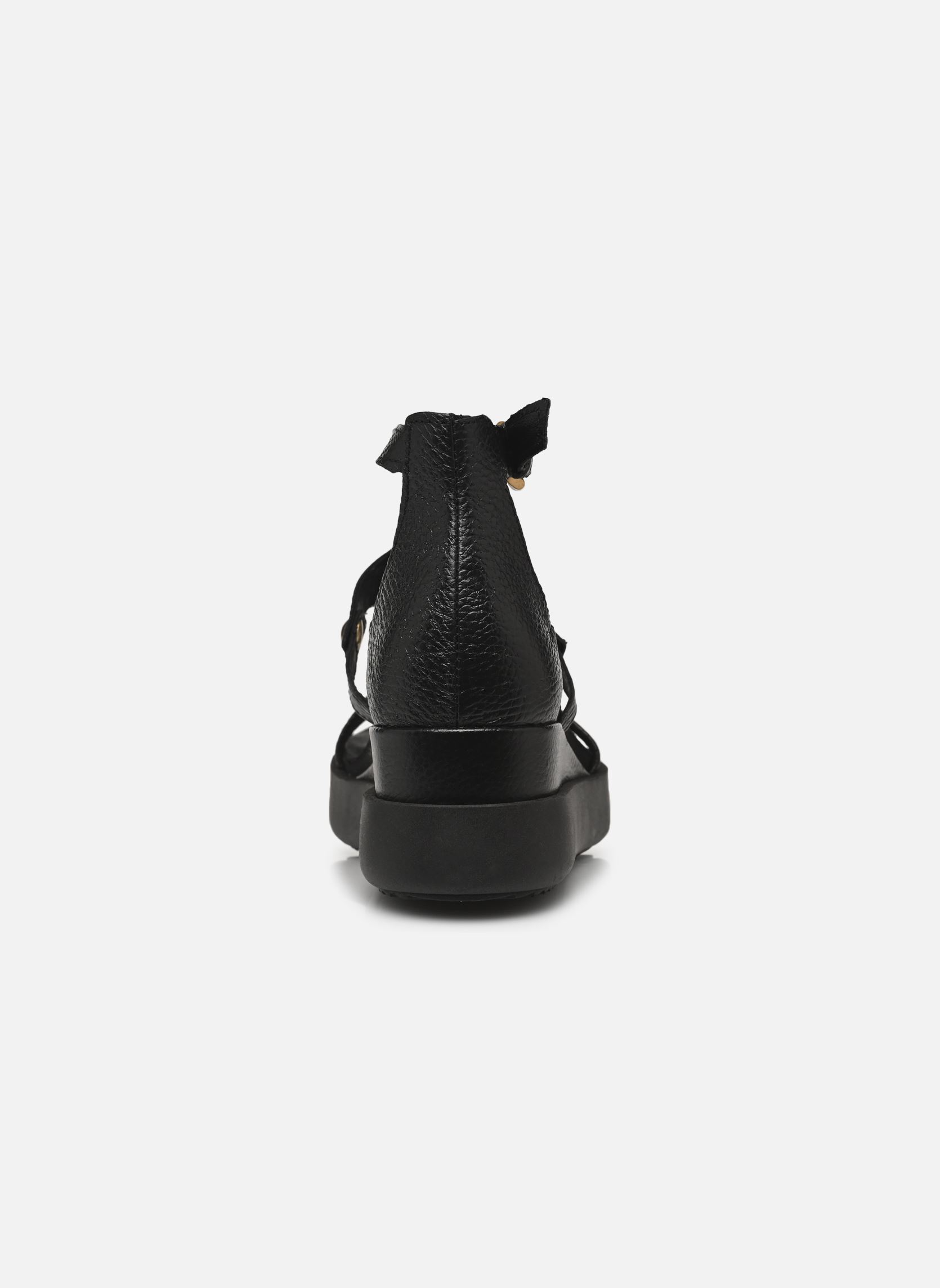Keil- und Plateausandalen T18014 damen schwarz Mjus Keil- und Plateausandalen T18014 damen schwarz Nero