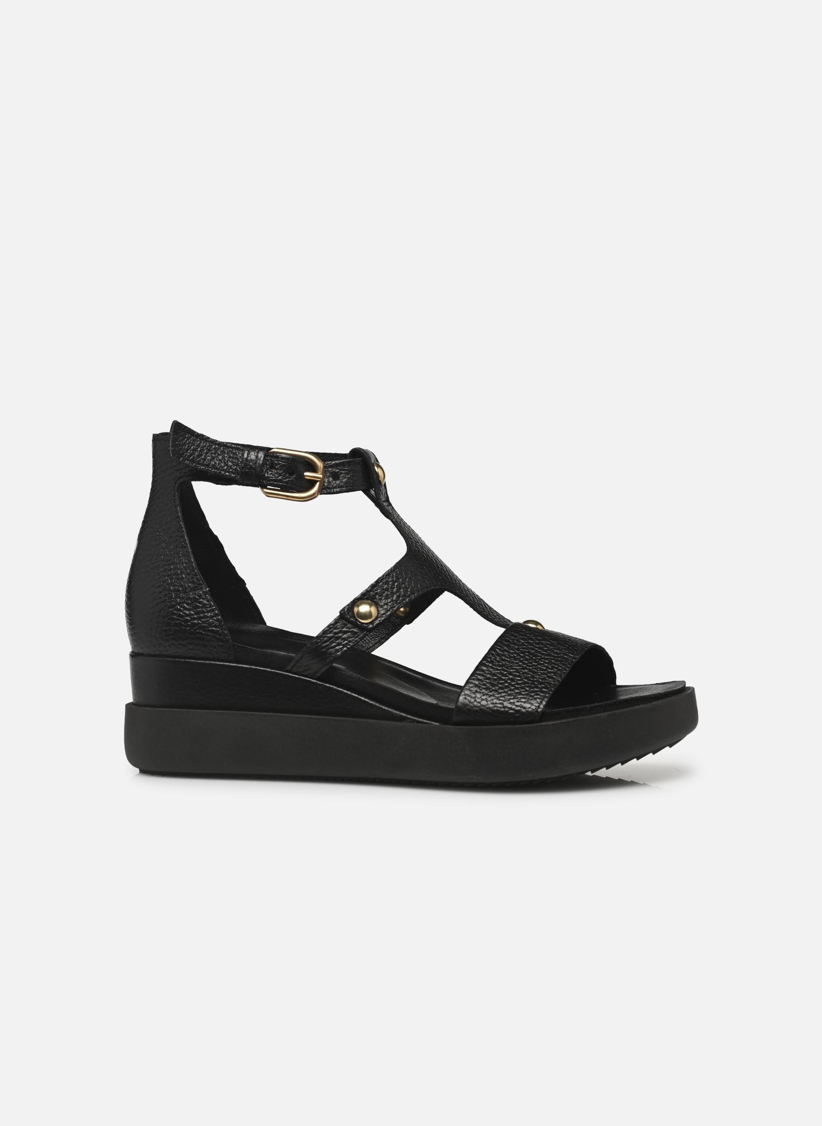 Keil- und Plateausandalen T18014 damen schwarz Mjus Keil- und Plateausandalen T18014 damen schwarz Nero