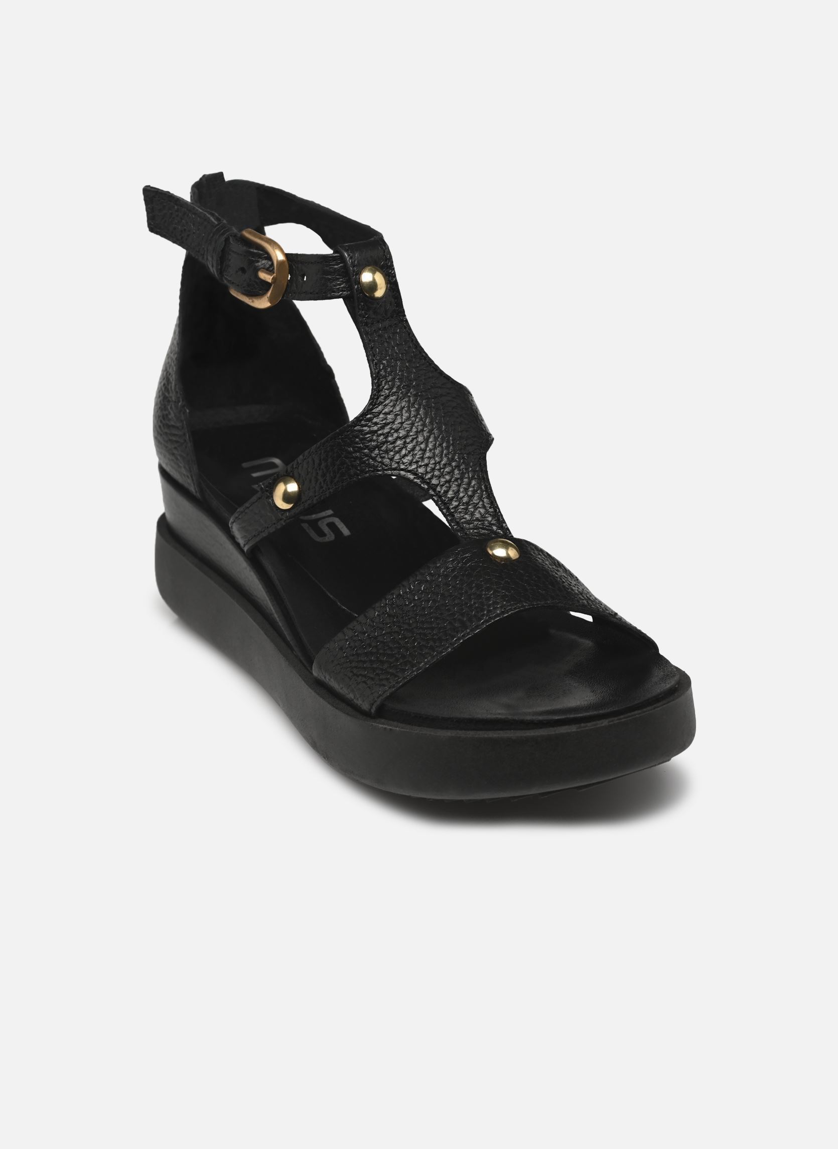 Keil- und Plateausandalen T18014 damen schwarz Mjus Keil- und Plateausandalen T18014 damen schwarz Nero