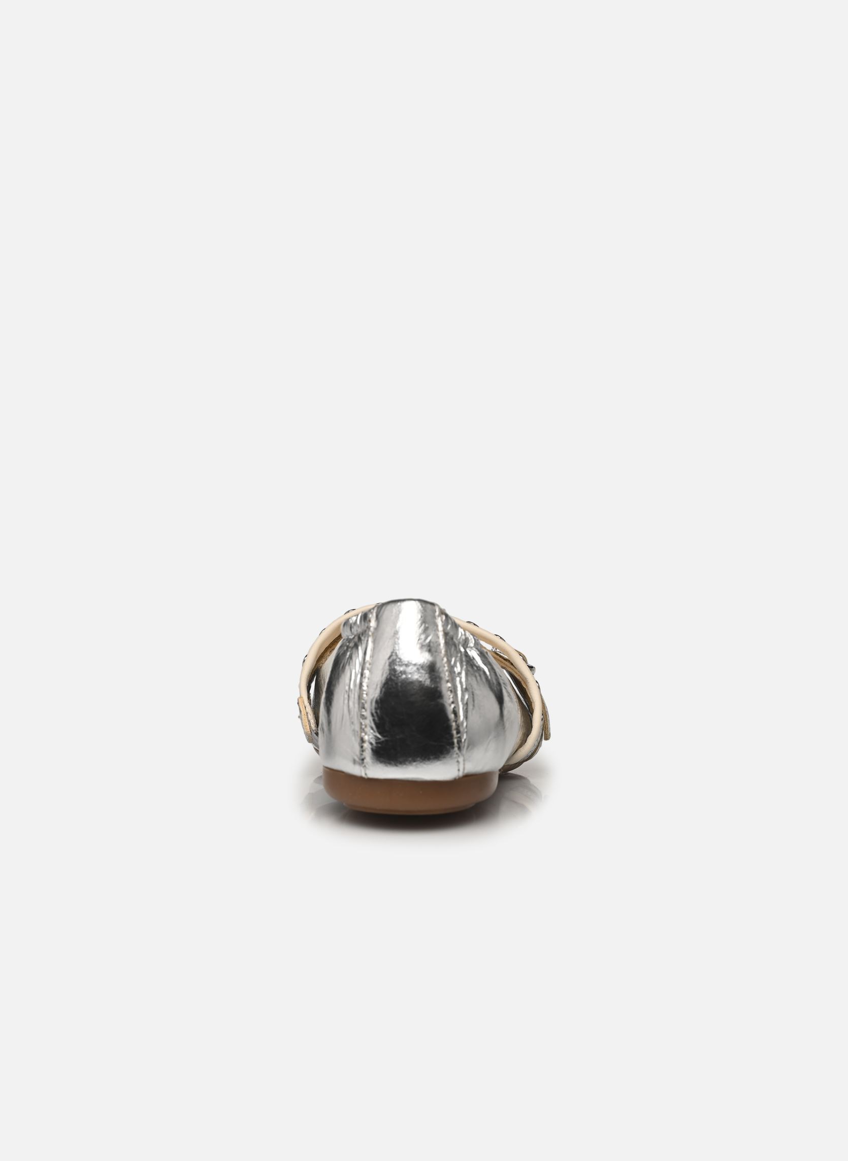 Klassische Ballerinas L65109 damen silber Mjus Klassische Ballerinas L65109 damen silber Argento+Argento+Argento+Latte
